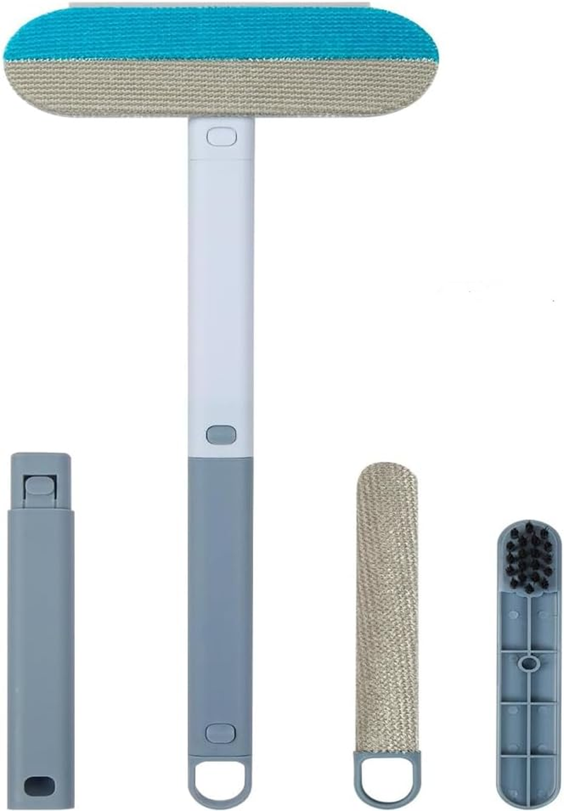 Walquicks Reusable Pet Hair Remover for Dogs & Cats - Washable Lint Cleaner Brush for Furniture, Couch, Carpet, Car Seat, Clothing, Bedding - Eco-Friendly Pet Hair Roller image number 4