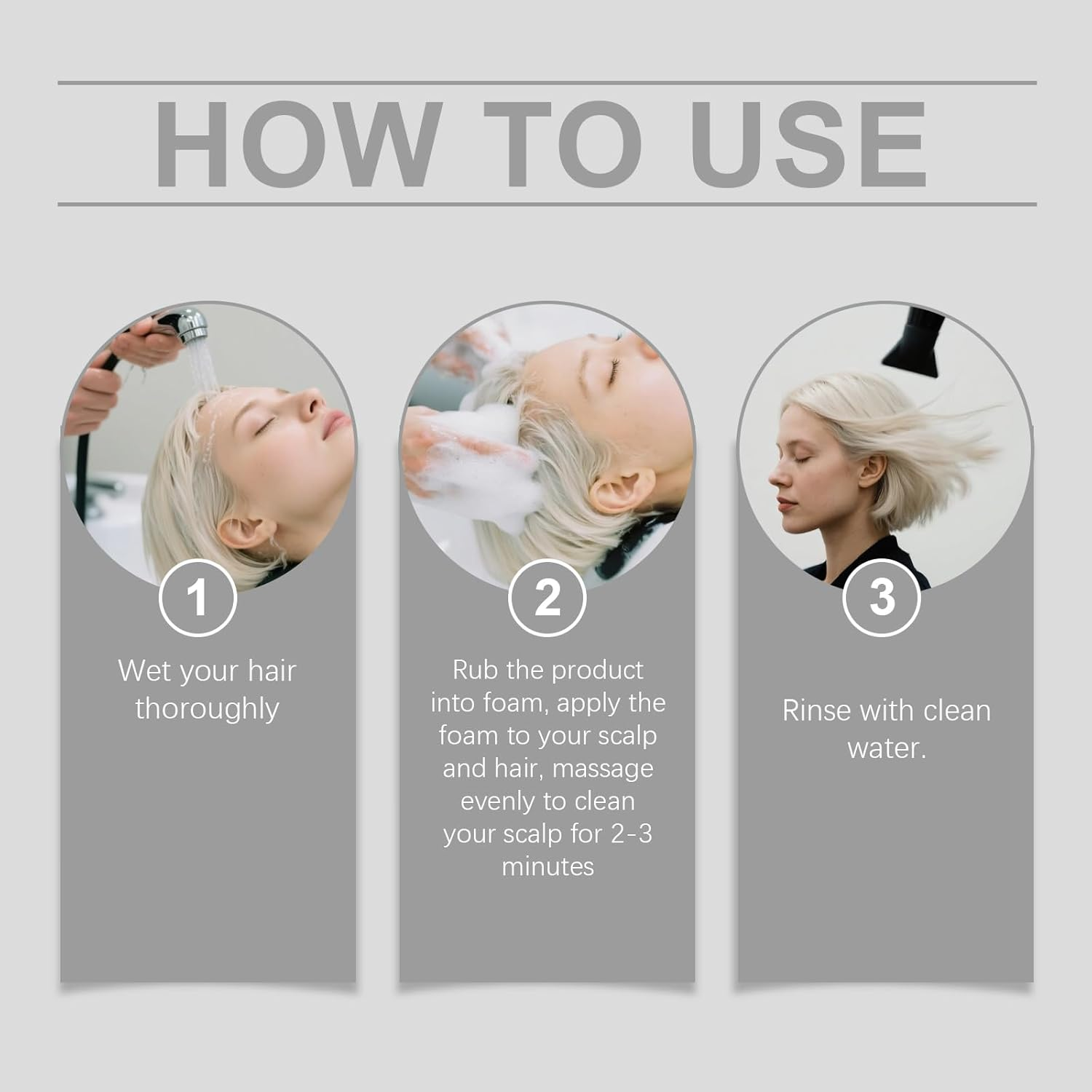 Platycladus Orientalis Shampoo Soap Oil-Control & Balance Strengthens Hair Roots Nourishing & Refreshing, Non-Greasy