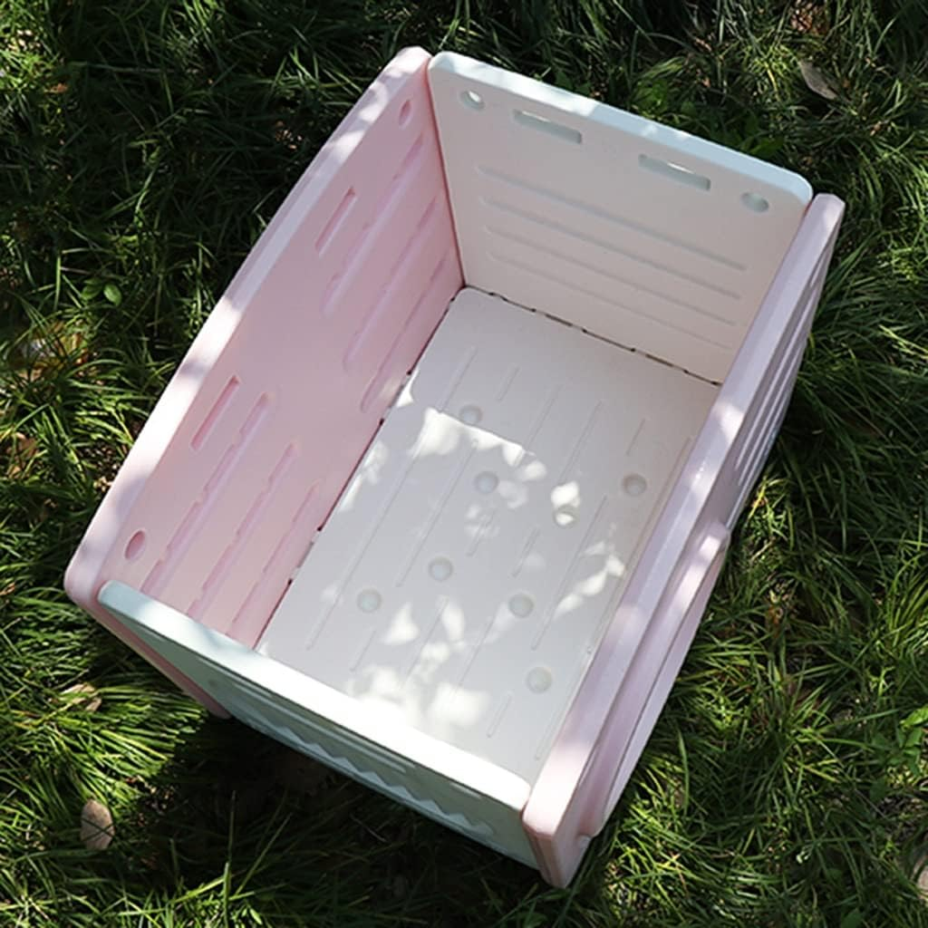 Double-Layer Cat Nest Summer Cat House Summer Cat Bed Removable and Washable Cat Nest General Pet Supplies(Color:Pink) image number 4