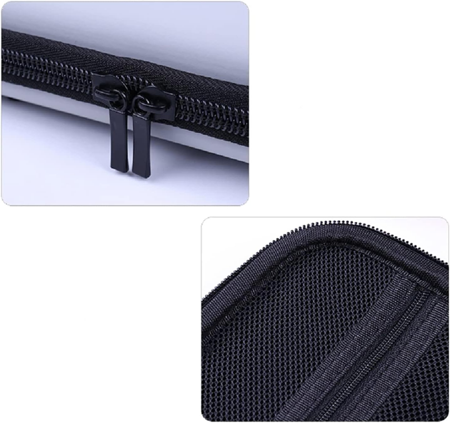 Protective Carrying Case for Nintendo Switch Oled/Regular/Lite &ndash; Premium Hard Shell Travel Case with 5 Game Card Slots, Velvet Flap & Slim 50Mm Design (Black) - Black image number 2