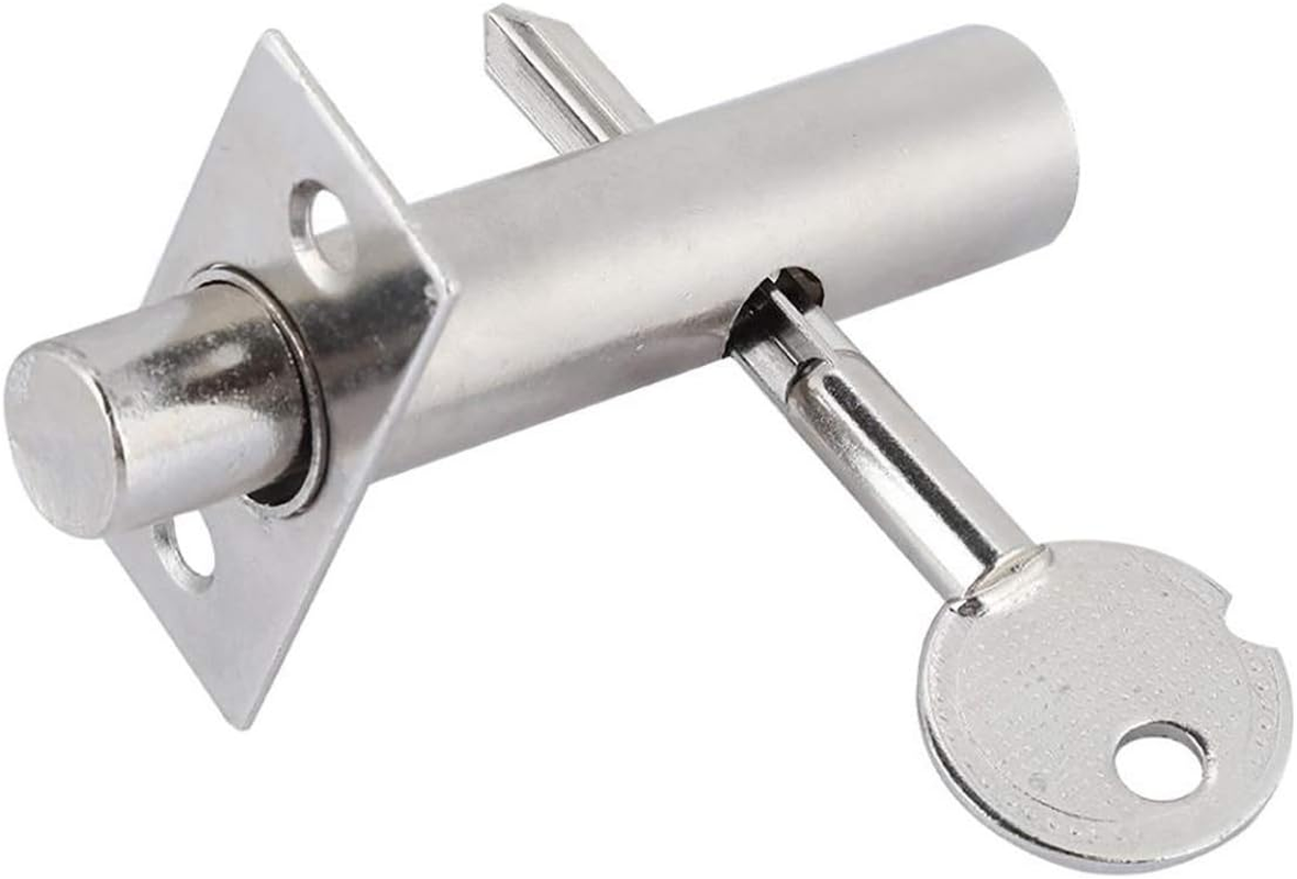 1/2X Security Door Bolts with Star Key Strong Security Dead Lock for Doors and Windows image number 4