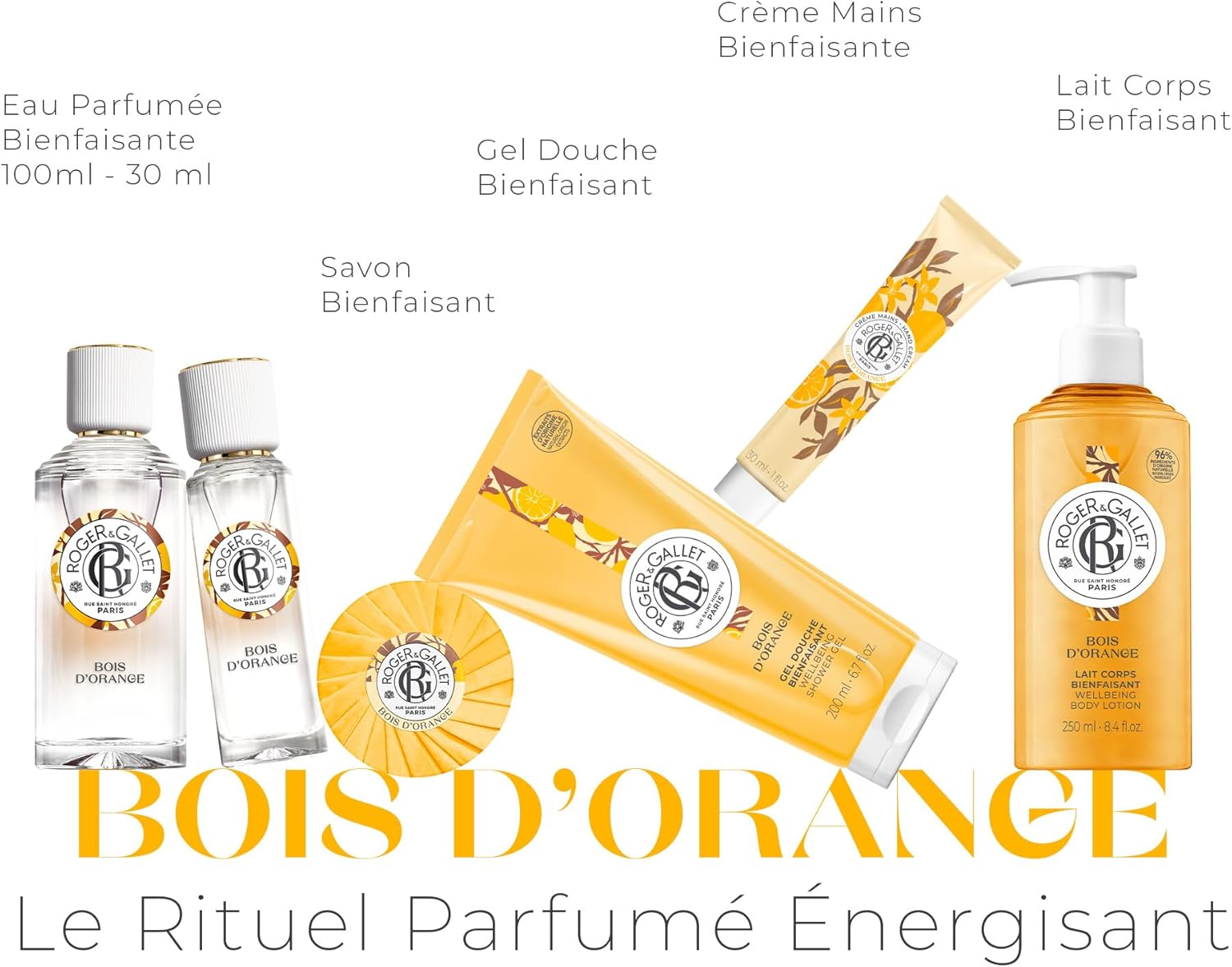 Roger & Gallet Bois D'Orange Soap 100G image number 1