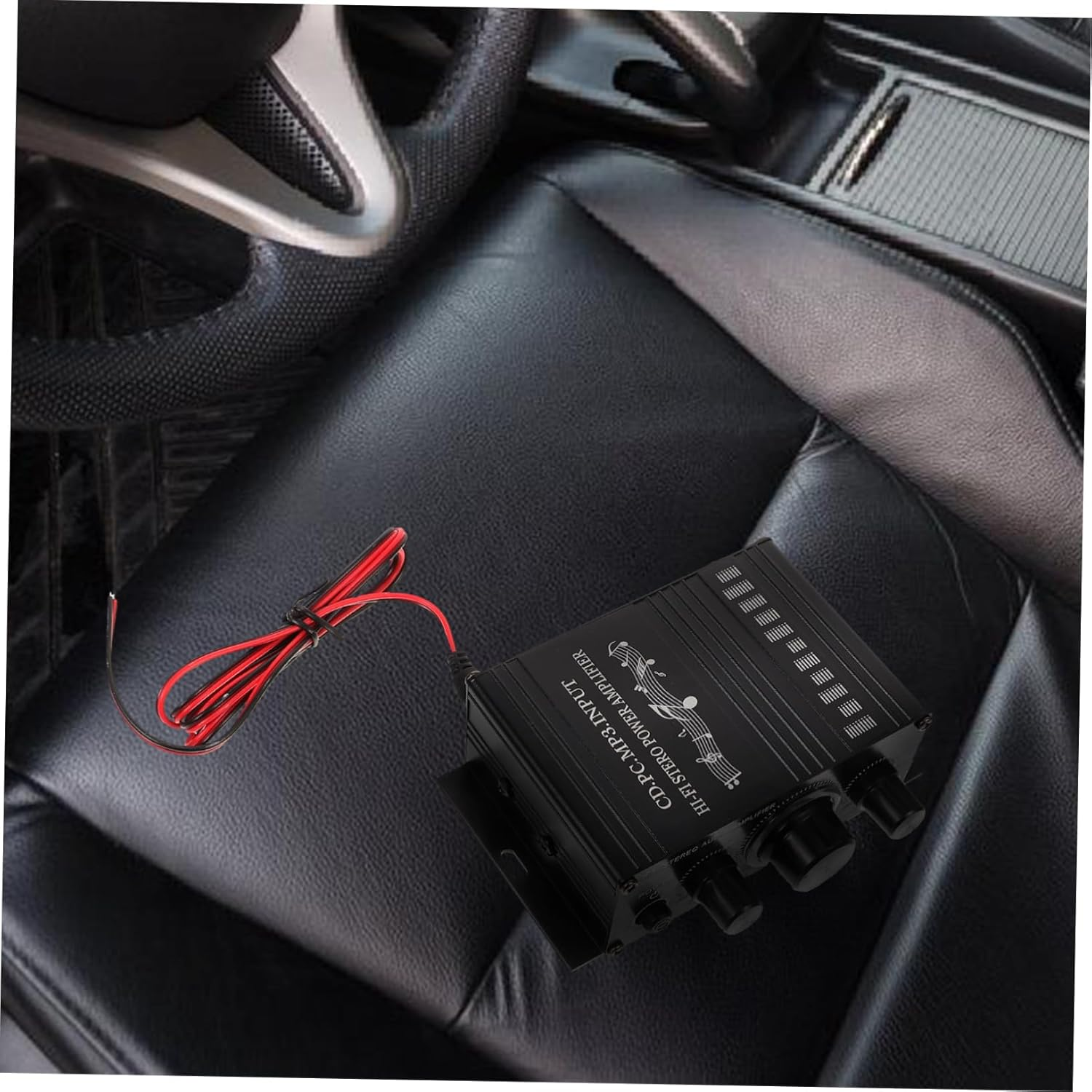 CIYODO Mini Stereo Amplifier for Home and Car Audio Amplifier Sound Quality for Speakers Motorcycles and More image number 1