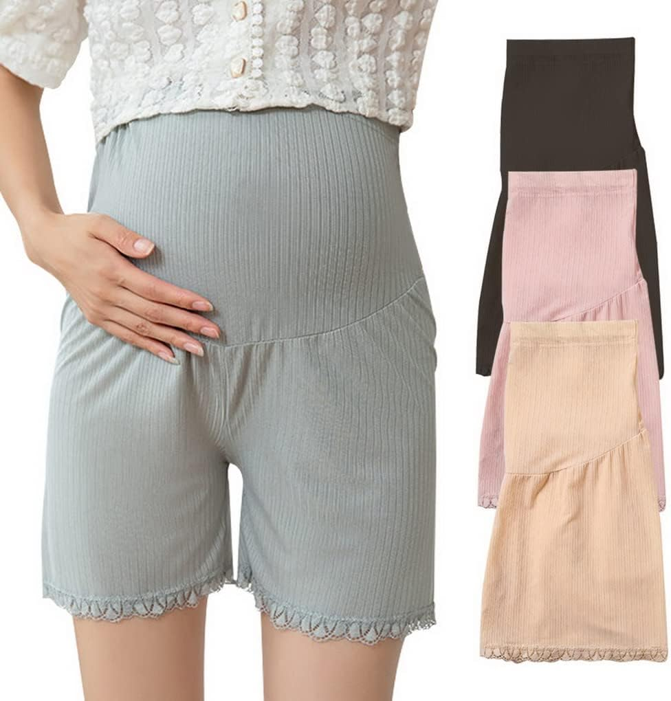 Underwear, Knickers Pregnant Pants under Skirt, Women Boxer Knickers under Dress Adjustable Loose Lingerie Underwear 4 Pack image number 4