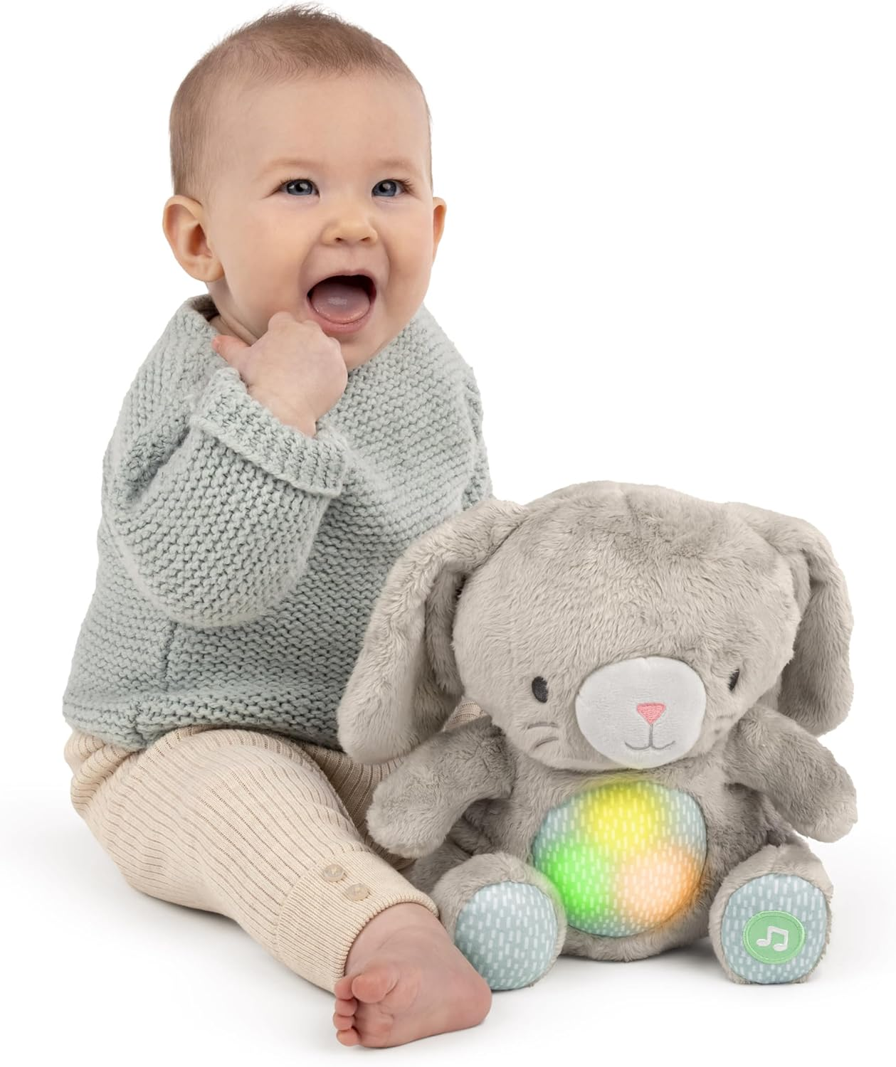 Ingenuity Heart to Hugs Sylvi Soothing Plush Toy with Lights, Vibrations, & Music image number 3