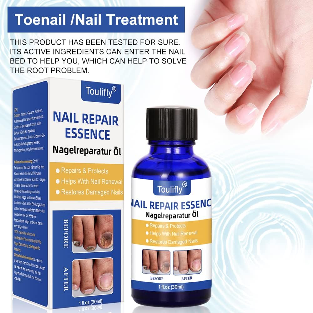 Nail Care and Treatment, Nail Repair, Nail Care for Healthy Foot and Hand, Nail Oil, Nail Care Oil, Nail Care Nourishing, Nail Essence Serum, for Broken and Discoloured Nails image number 6
