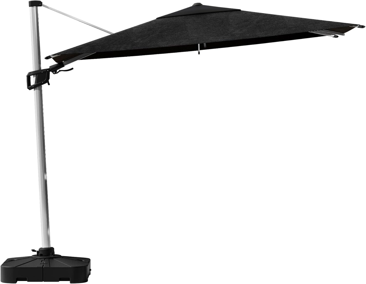Coolaroo Hampton Rectangle Cantilever Umbrella, Black, 200 X 300 Cm Size image number 1