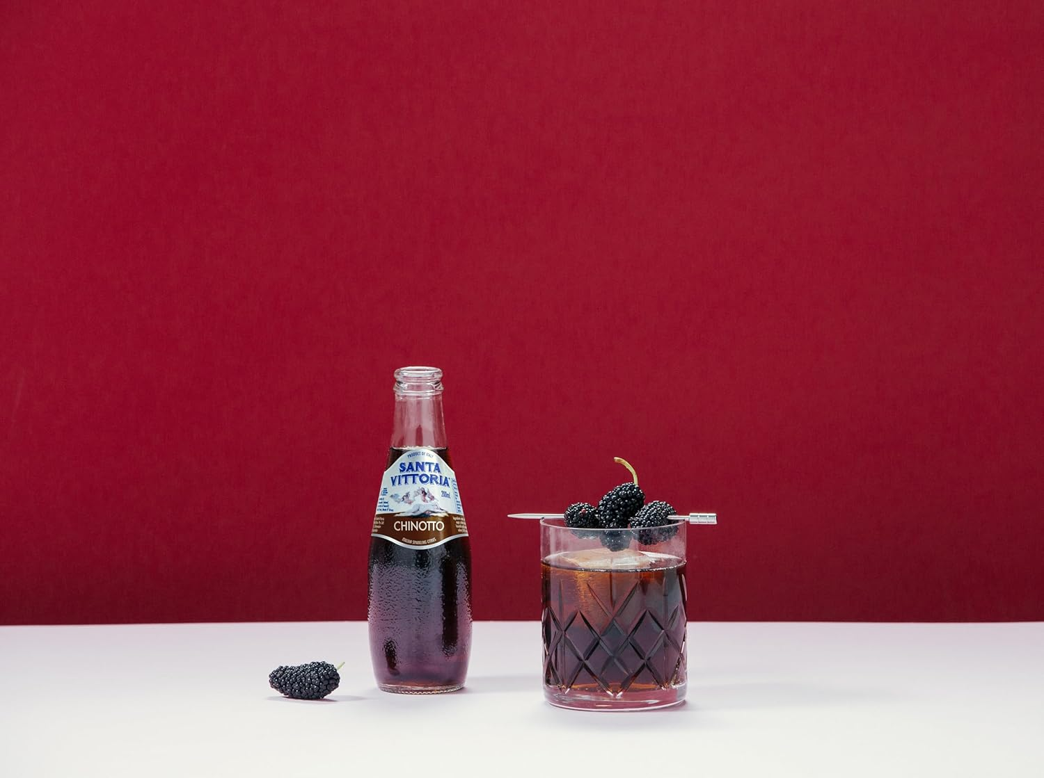 Santa Vittoria Italian Soda Chinotto, 24 X 200Ml. Chinotto Citrus Flavour, No Added Preservatives. image number 5