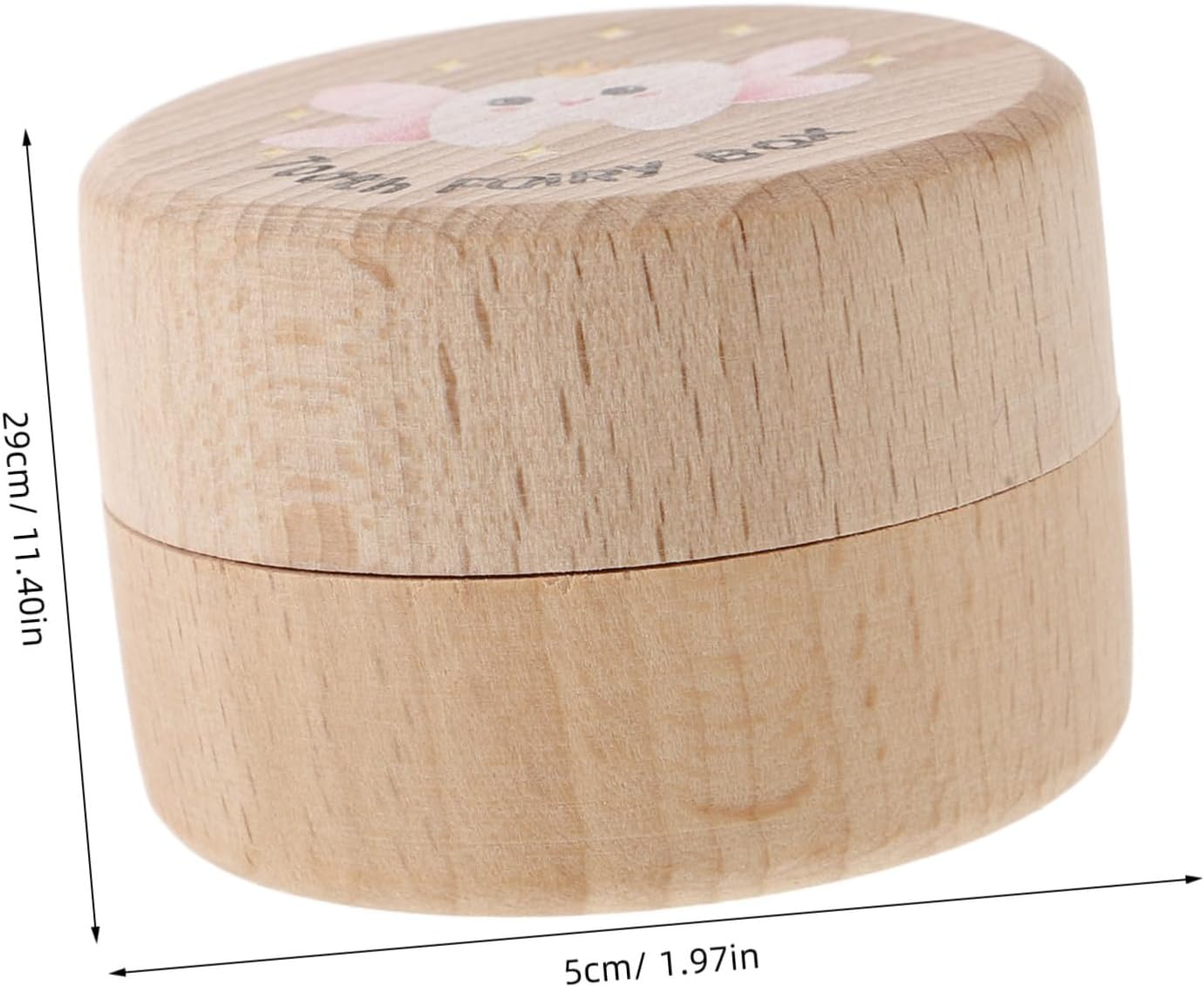 Unique Tooth Holder Keepsake Box Organize First Teeth Curls Modern for Boys and Girls image number 5