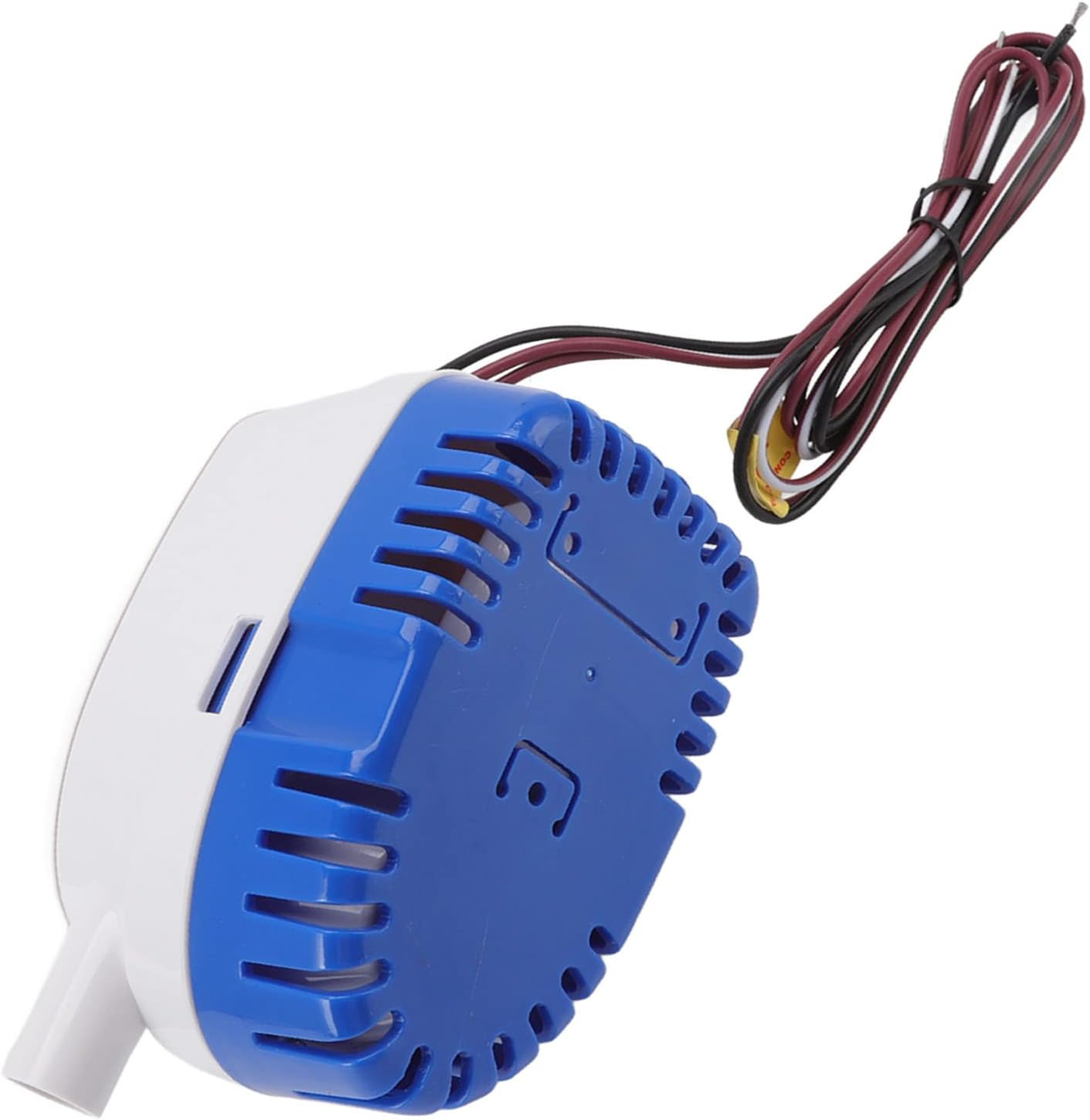 DC Submersible Water Pump, Automatic Submersible Boat Bilge Water Pump with Float Switch, Small Size, Span Integrated Multifunctional, Marine Electric Bilge Pump for Aquariums (12V) image number 2