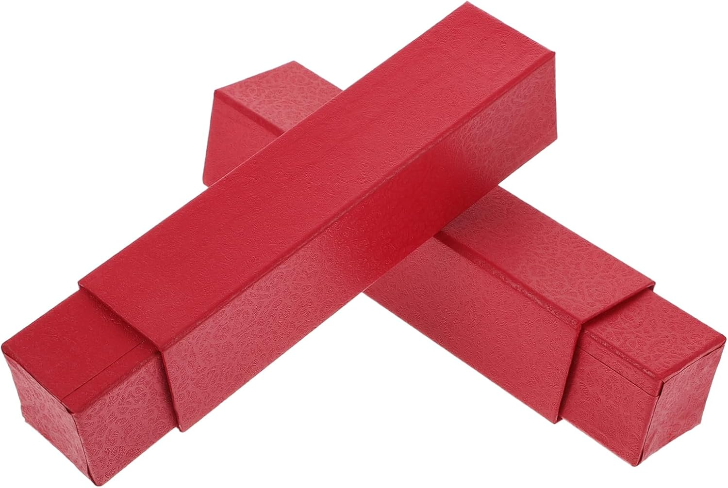 2Pcs Photo Storage Box Scroll Painting Cases Calligraphy Scroll Holder Storage Box for Painting Garden Craft image number 4