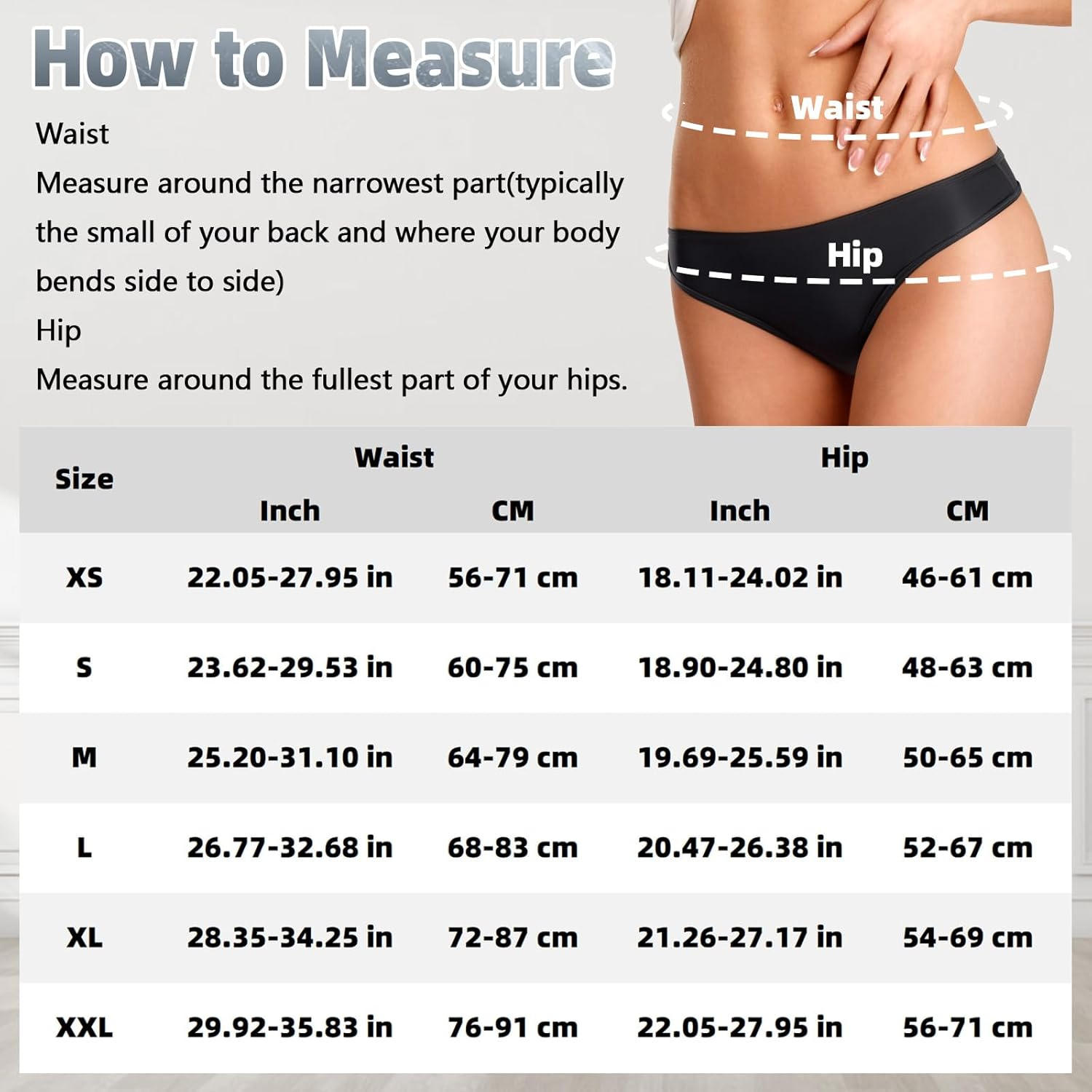 Supcomsta Period Swimwear Bikini 4-Layer Leakproof Design, Leakproof Bikini Bottoms for Swimming, Period Swimwear for Women Teens Girls image number 1