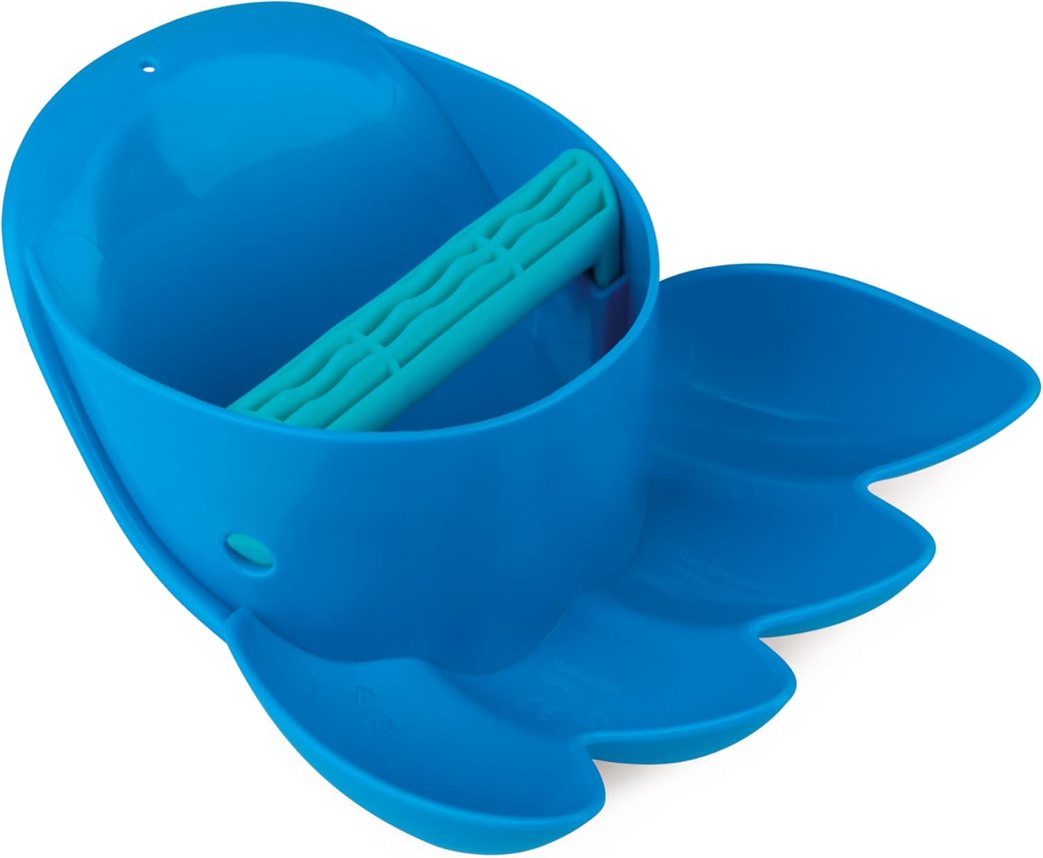 Hape Sand Scoop Power Paw for Kids - Blue Beach Toy Claw for Digging - Hand-Operated Sand and Beach Play Tool for Toddlers