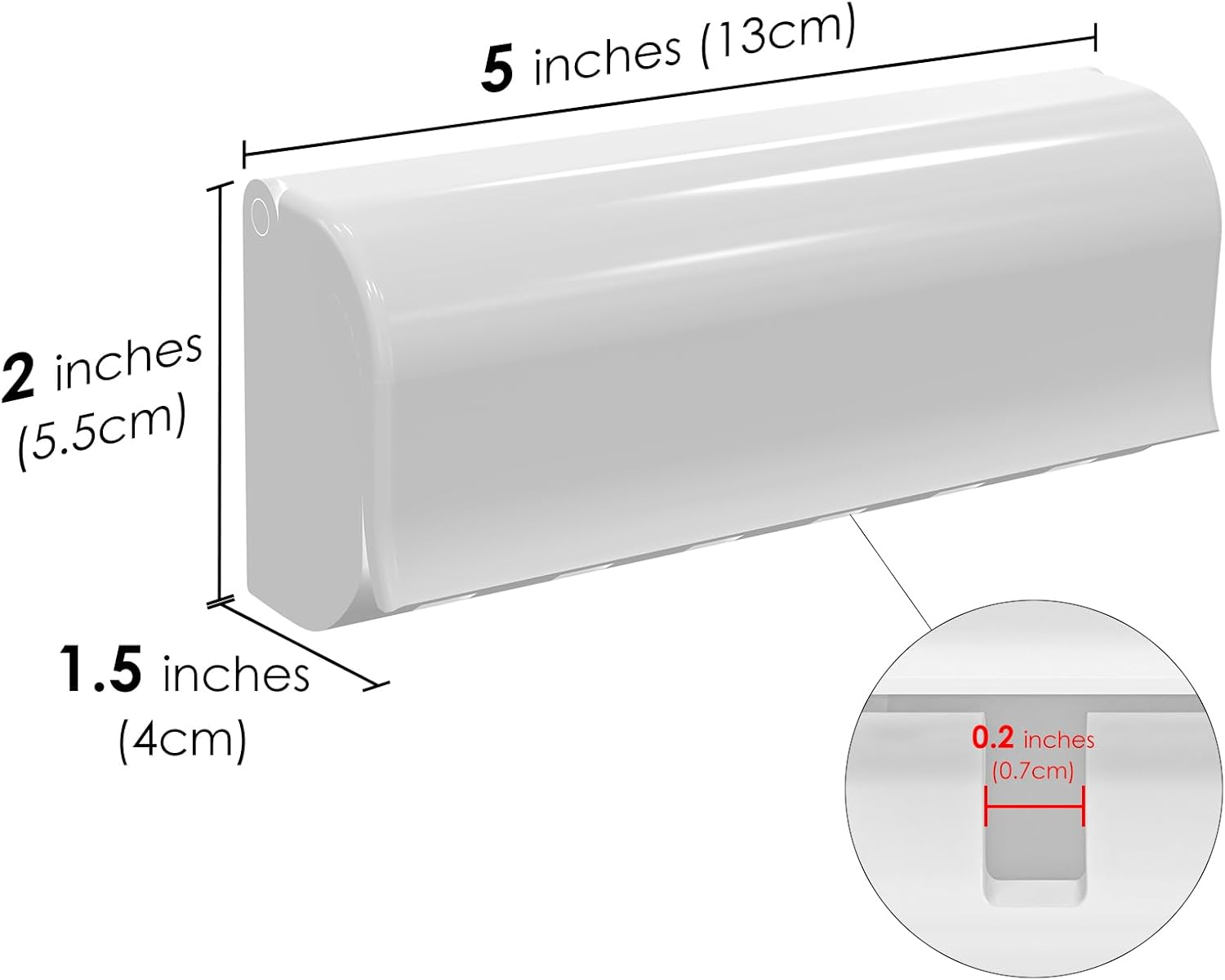 Linkidea 6 Compartment Wall Mounted Toothbrush Holder RV Mirror Toothbrush Organizer with Cover, Self Adhesive Toothbrush Storage Stand