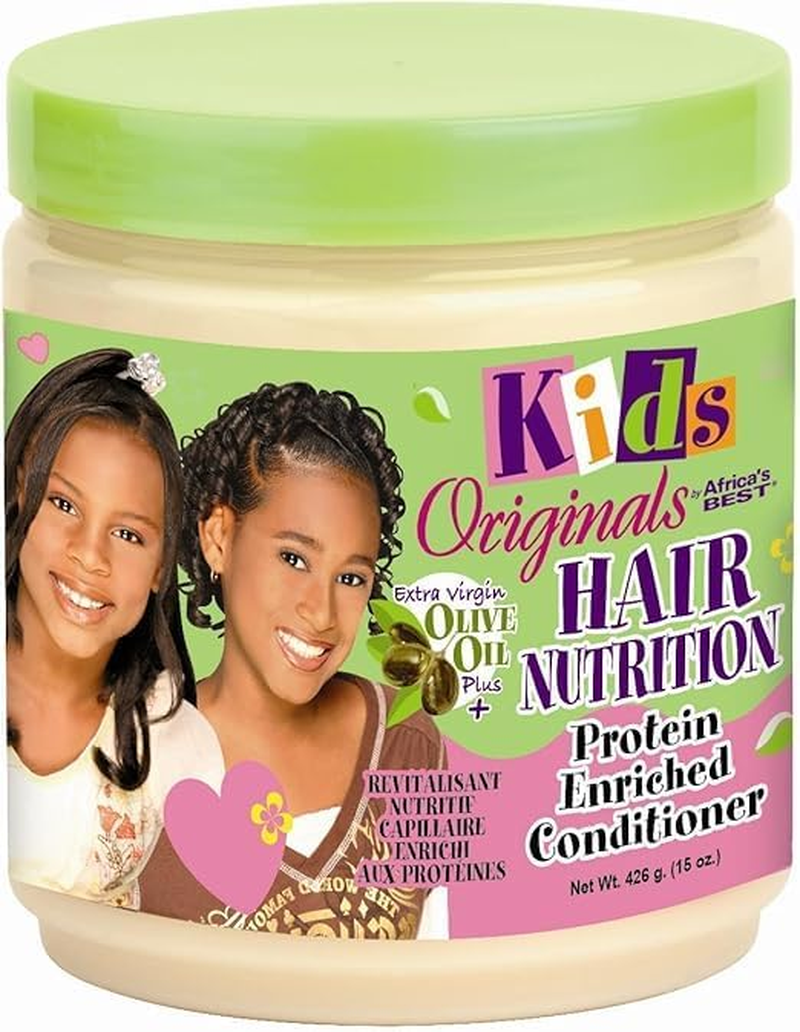 Africas Best Kids Orig Conditioner Hair Nutrition 15 Ounce Jar (443Ml) image number 1