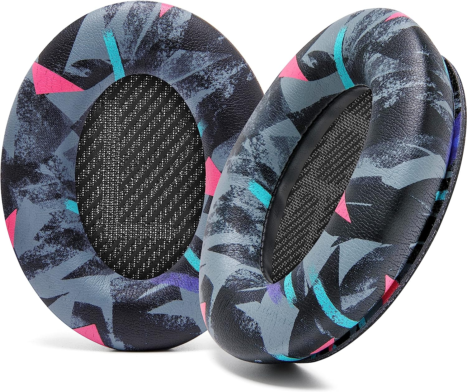 WC Wicked Cushions Upgraded Replacement Ear Pads for Bose QC35 & Qc35Ii (Quietcomfort 35) Headphones & More - Softer Leather, Luxurious Memory Foam, Added Thickness, Extra Durability | Black