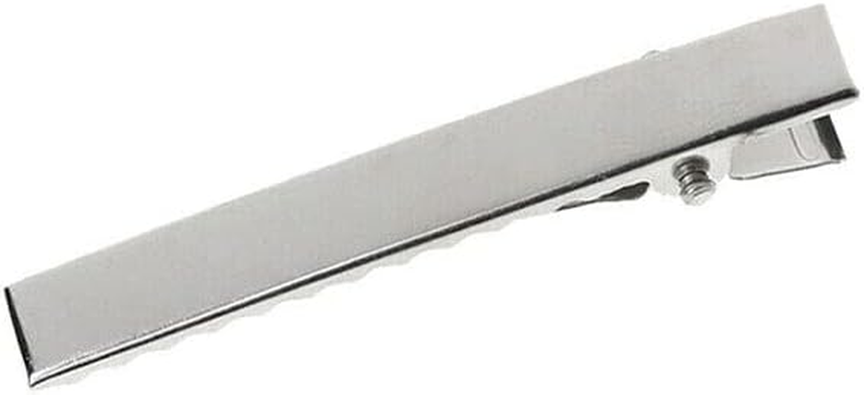 AIMALL 10PCS DIY Hair Clips Blank Alligator Metal Clips, Silver, for Kids & Women, 1.26"/1.61"/1.81"/2.20" Sizes, Perfect for Hair Styling & Craft Projects image number 6