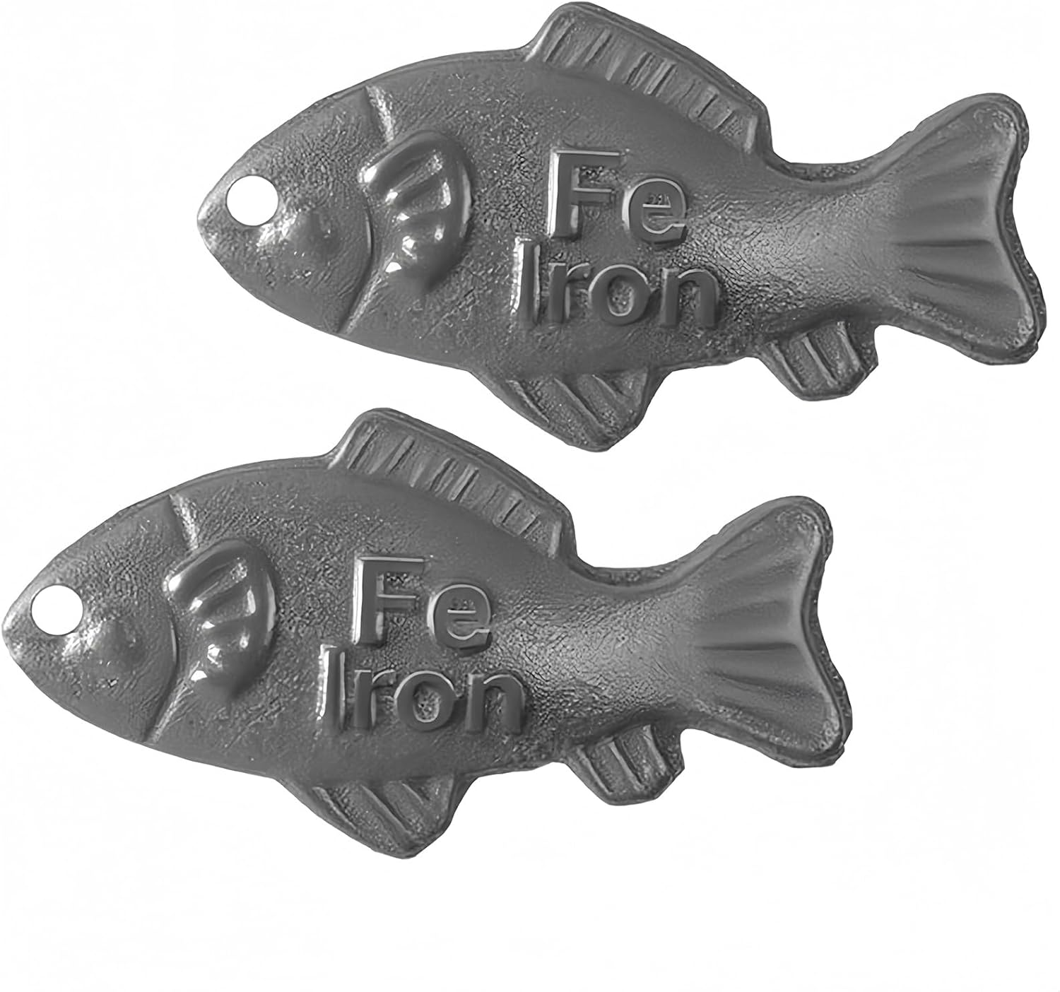 2Pcs Iron Fish Add Natural Iron for Cooking - Fit Food & Water & Soup | Safe & Effective for Vegans, Athletes, Pregnant Mums, Kids | Supports Iron Levels, Fights Iron Deficiency image number 3
