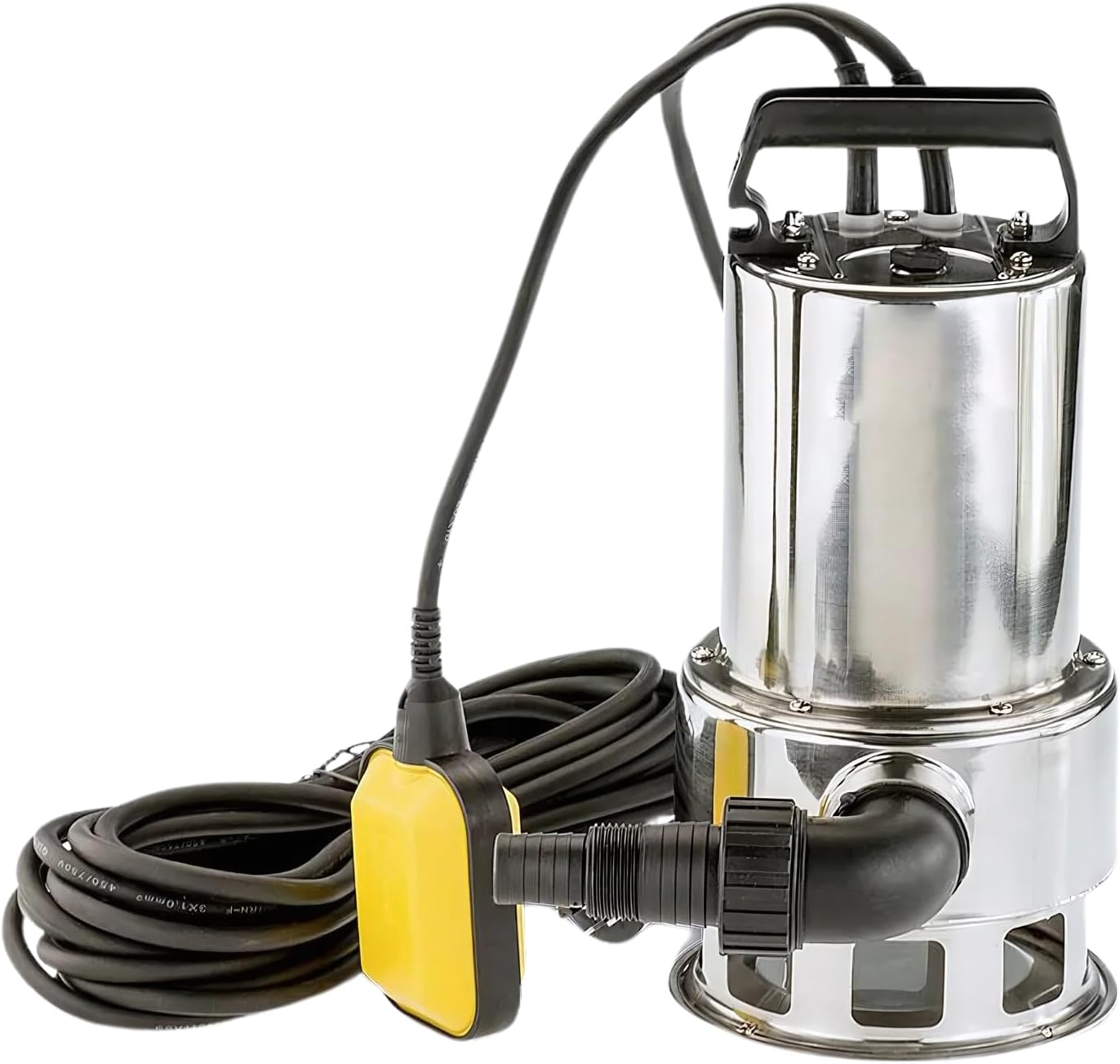 EZONEDEAL Powerful 1100W 1.5HP Submersible Dirty Water Pump Bore Tank Well Stainless Steel Casing Better Cooling Automatic On/Off Float Switching image number 2