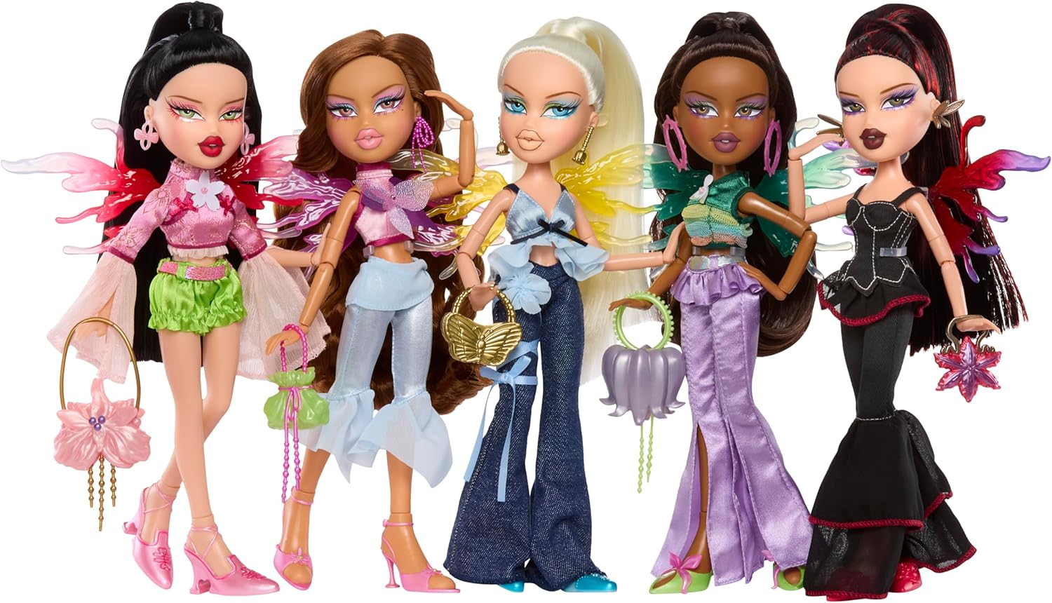 Bratz Fashion Pixiez Sasha Collectible Fantasy Doll with Real Fashions and Accessories image number 4
