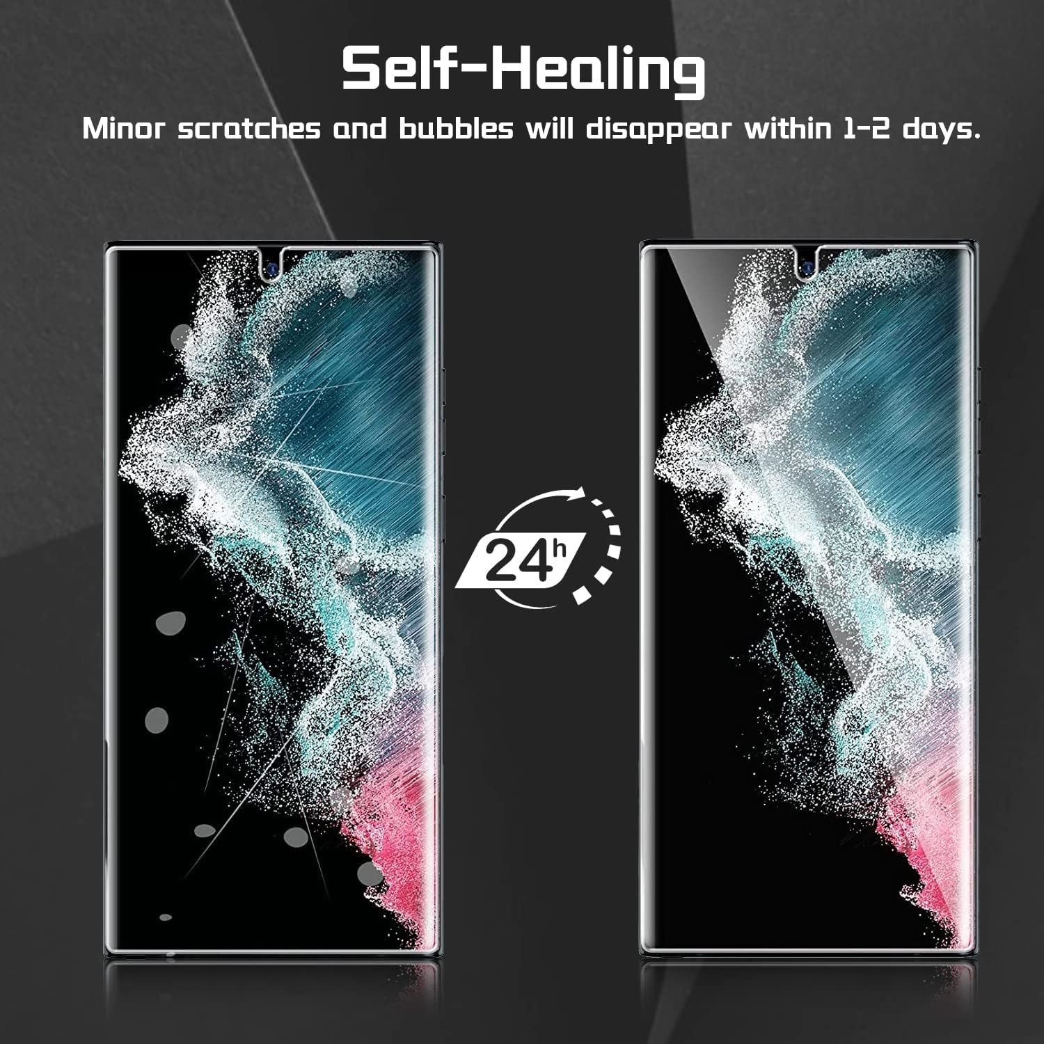 Nvskvd Screen Protector for Xiaomi 12 / Xiaomi 12X, Pack of 3 TPU Screen Protectors, Clear HD Soft Hydrogel Film, Transparent TPU Hydrogel Film Screen Protector