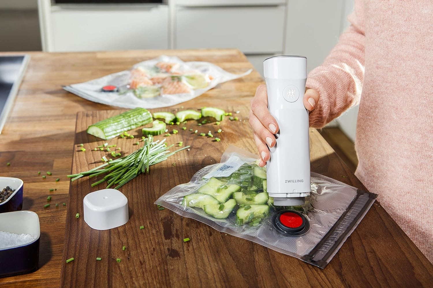 ZWILLING Fresh save 36800-220 Fresh & save Vacuum Storage Bags, Set of 10, Medium Size, Pack