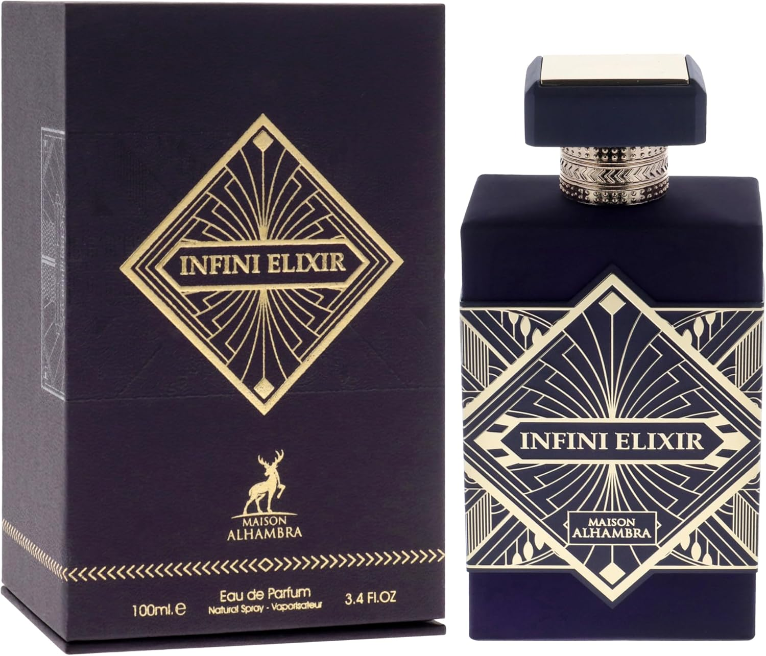 Infini - Elixir by Maison Alhambra for Unisex - 3.4 Oz EDP Spray image number 3