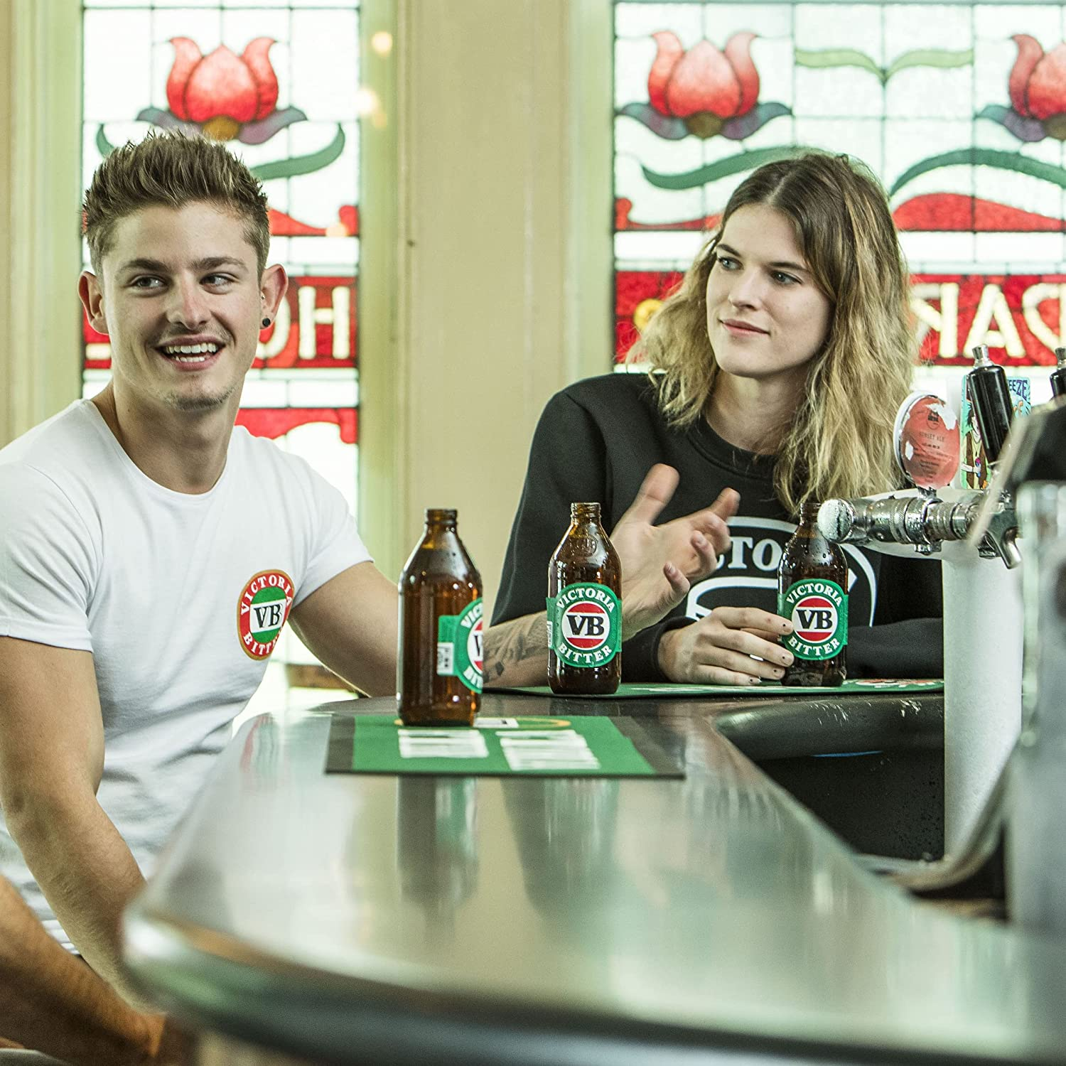 Victoria Bitter, VB Beer, Full Flavoured & Full Strength Lager, 4.9% ABV, 375Ml (Case of 24 Bottles) image number 6