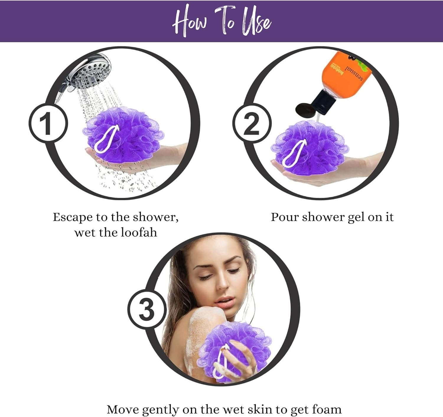 Bodyherbals Sensual, Blackcurrant Body Wash with Skin Conditioners (200Ml) Beauty, Bath & Shower, Soaps & Body Washes, Body Wash Gels image number 1