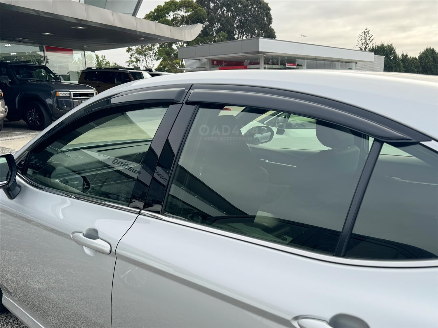 OAD4X4 Weathershields Compatible with Toyota Camry 2024-Onwards, Weather Shields Window Visors Wind Deflectors Sun Rain Guard 4PCS Set image number 5