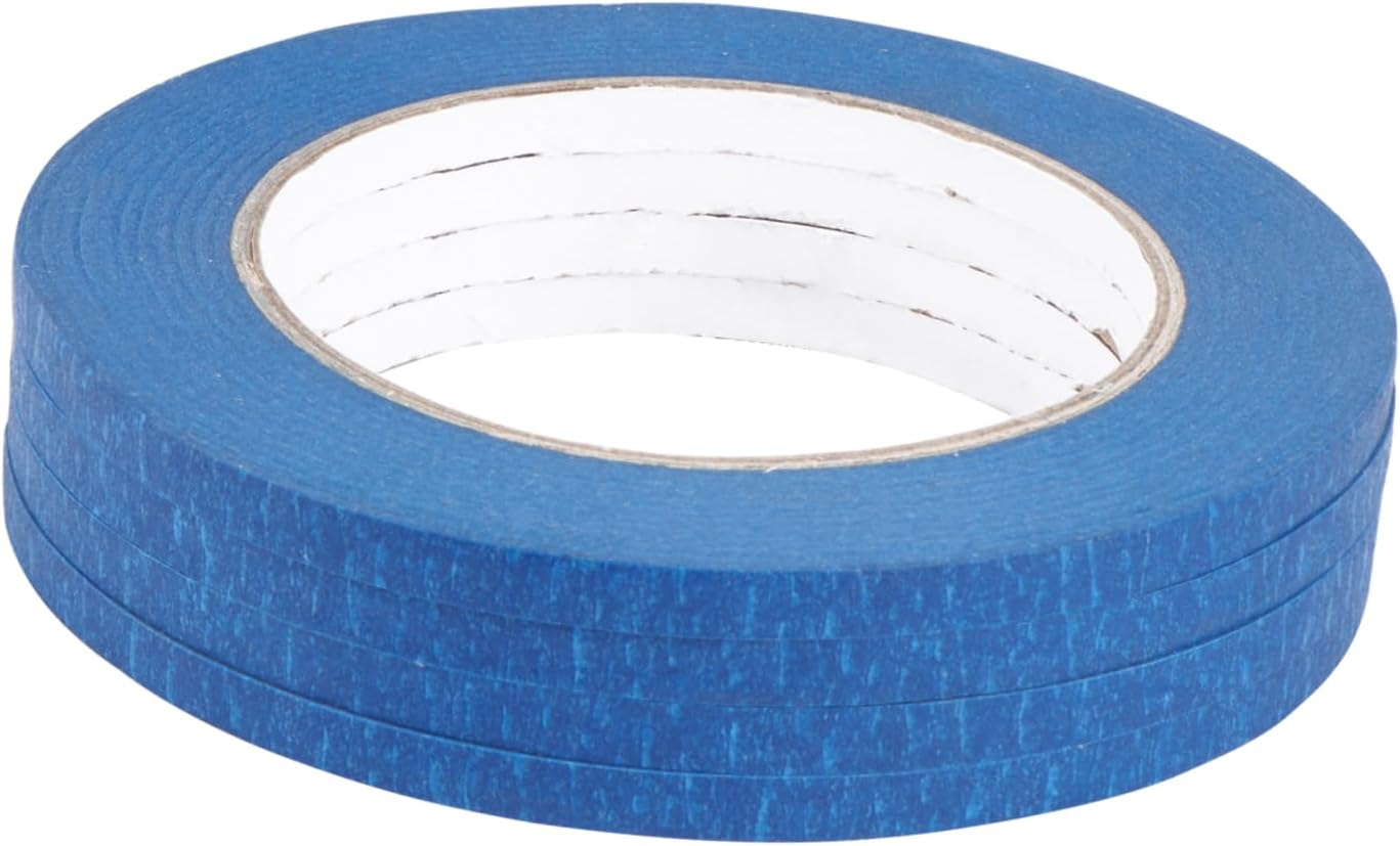 Hohopeti 4Pcs Heat-Resistant Tape Paper Adhesive Car Tape for Printing for DIY Projects and Car Sun Shades image number 6