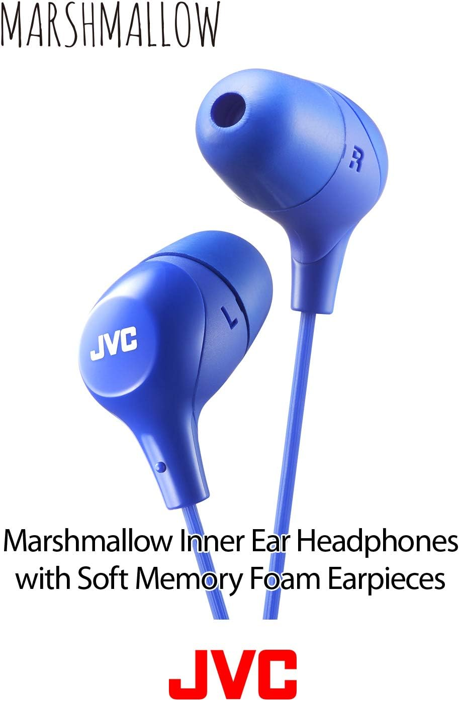 JVC HAFX38W Marshmallow Earphones (White) image number 6