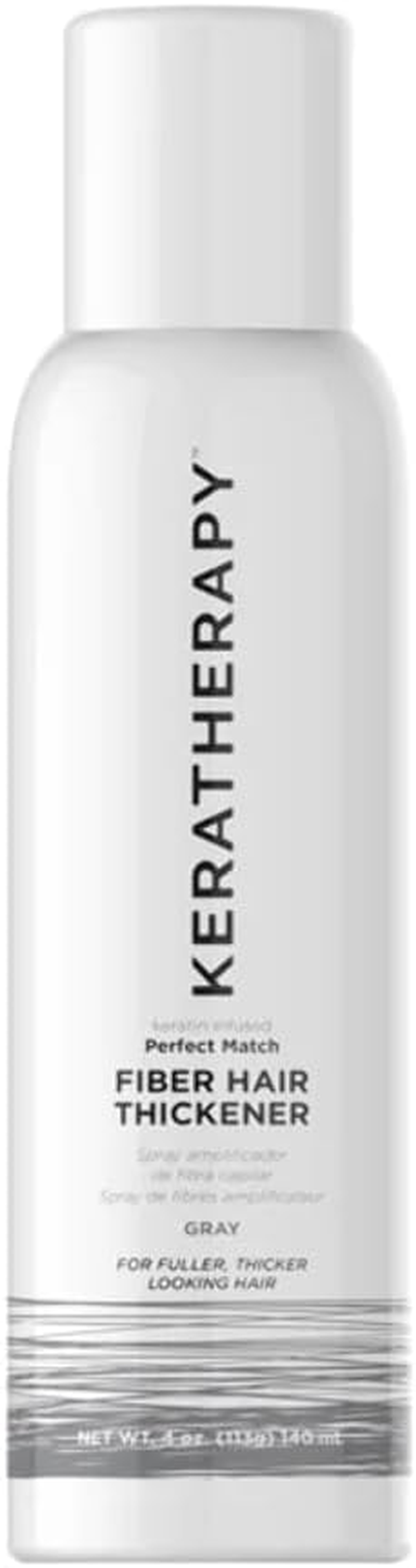 Keratherapy Fiber Thickener Spray, Gray, 151 Millilitre