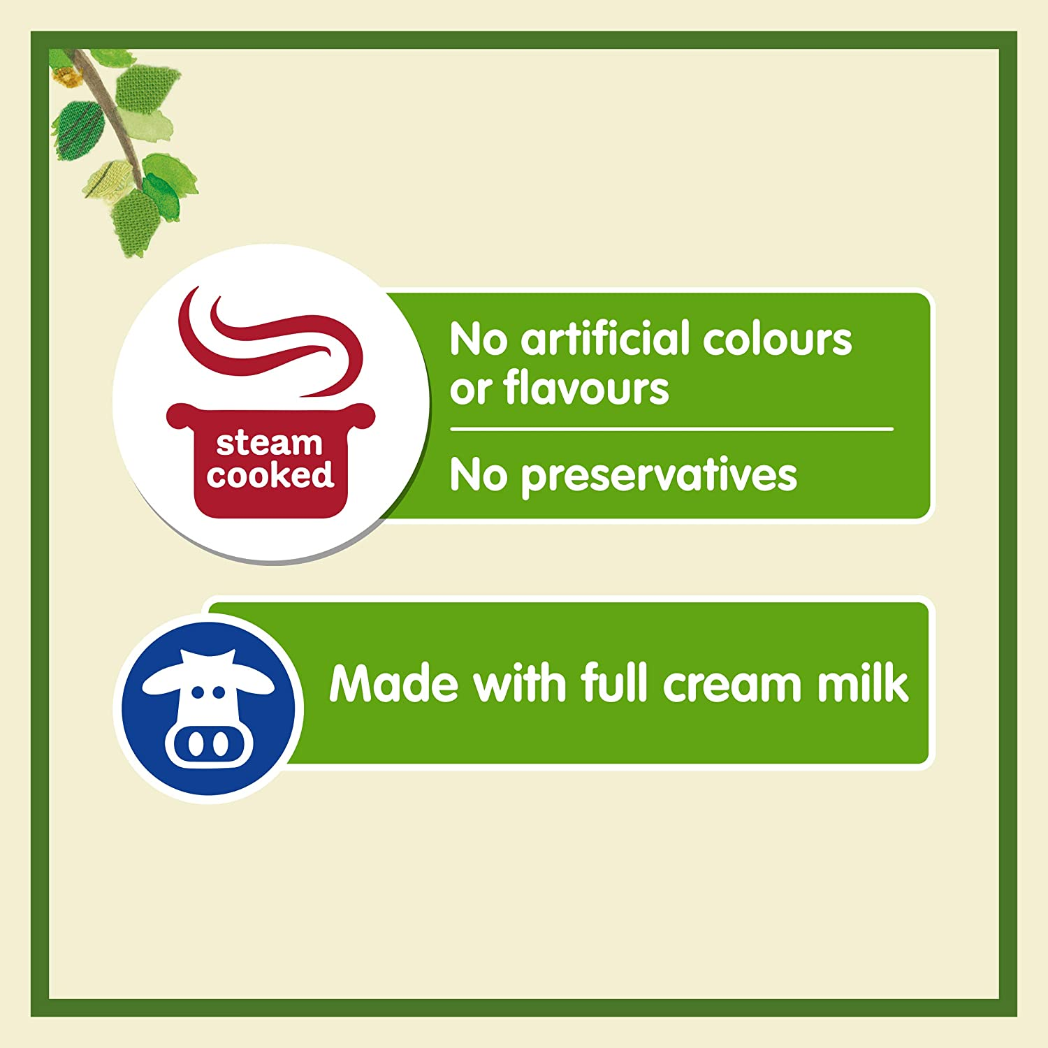 Heinz Chocolate Custard 1-3 Years Heinz for Baby Heinz Little Kids Baby Food Pouch No Artificial Flavours, No Preservatives, No Added Colours 120G (Pack of 6) image number 4