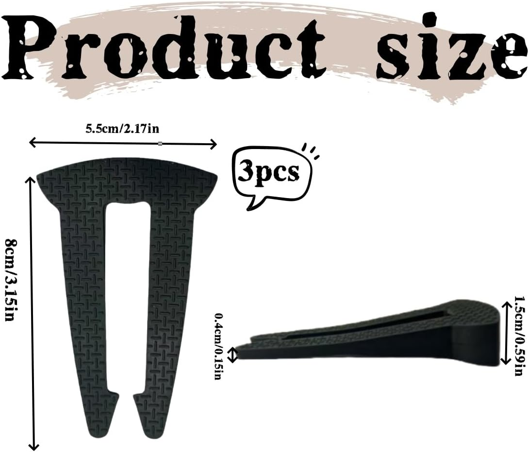 Safety Gas Stove Knob Lock, Protection for Kids and Pets, Preventing Accidental Opening of the Gas Stove Lock, Durable Design Knob Safety Cover, Black 3 Pieces image number 4