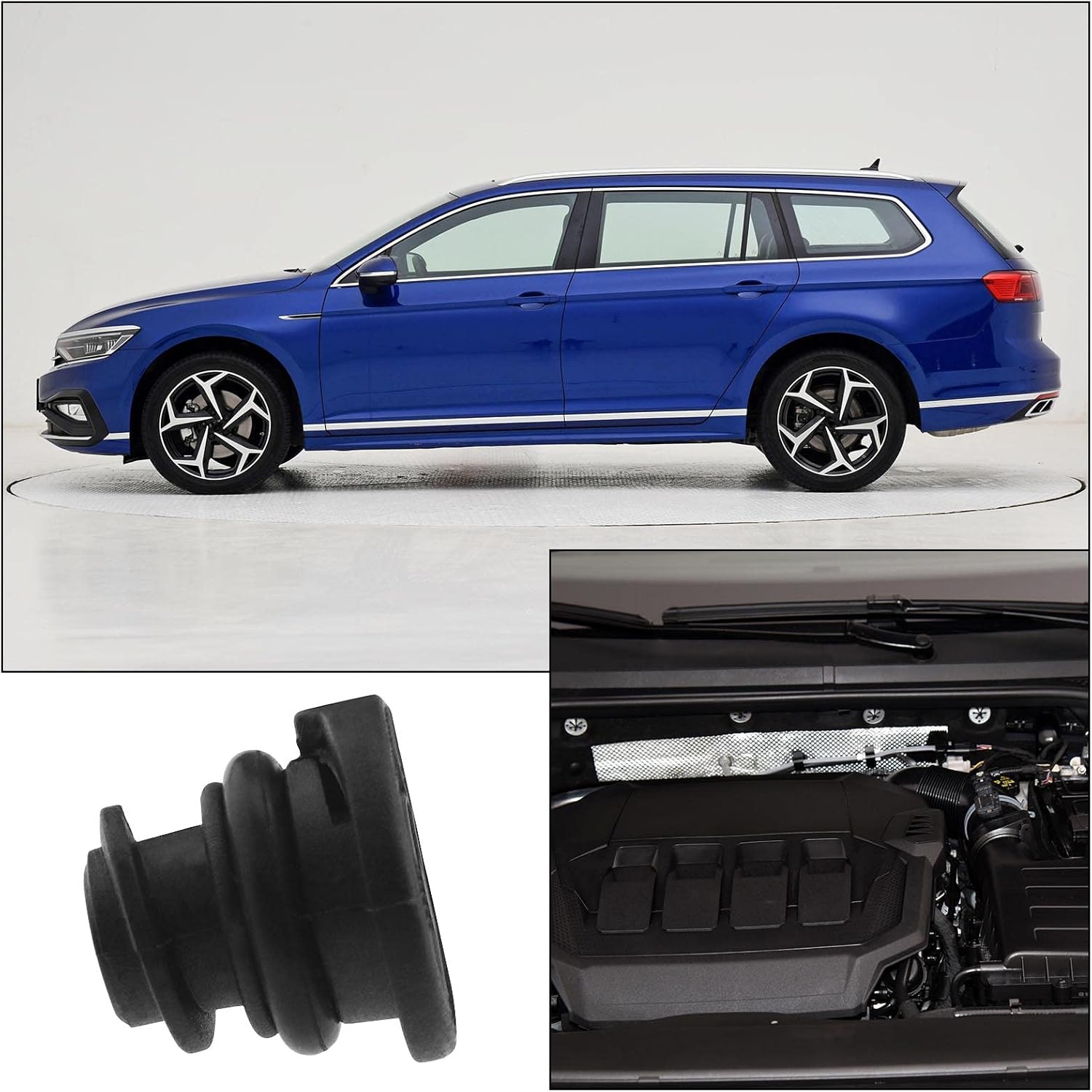 VGOL 4PCS Oil Drain Plug No Leak 06L103801 Compatible with Golf 7 A1 A3 A4 A5 A6 A7 Q2 Q5 Q7 Karoq Kodiaq Octavia Rapid Superb Yeti Automotive Parts image number 3