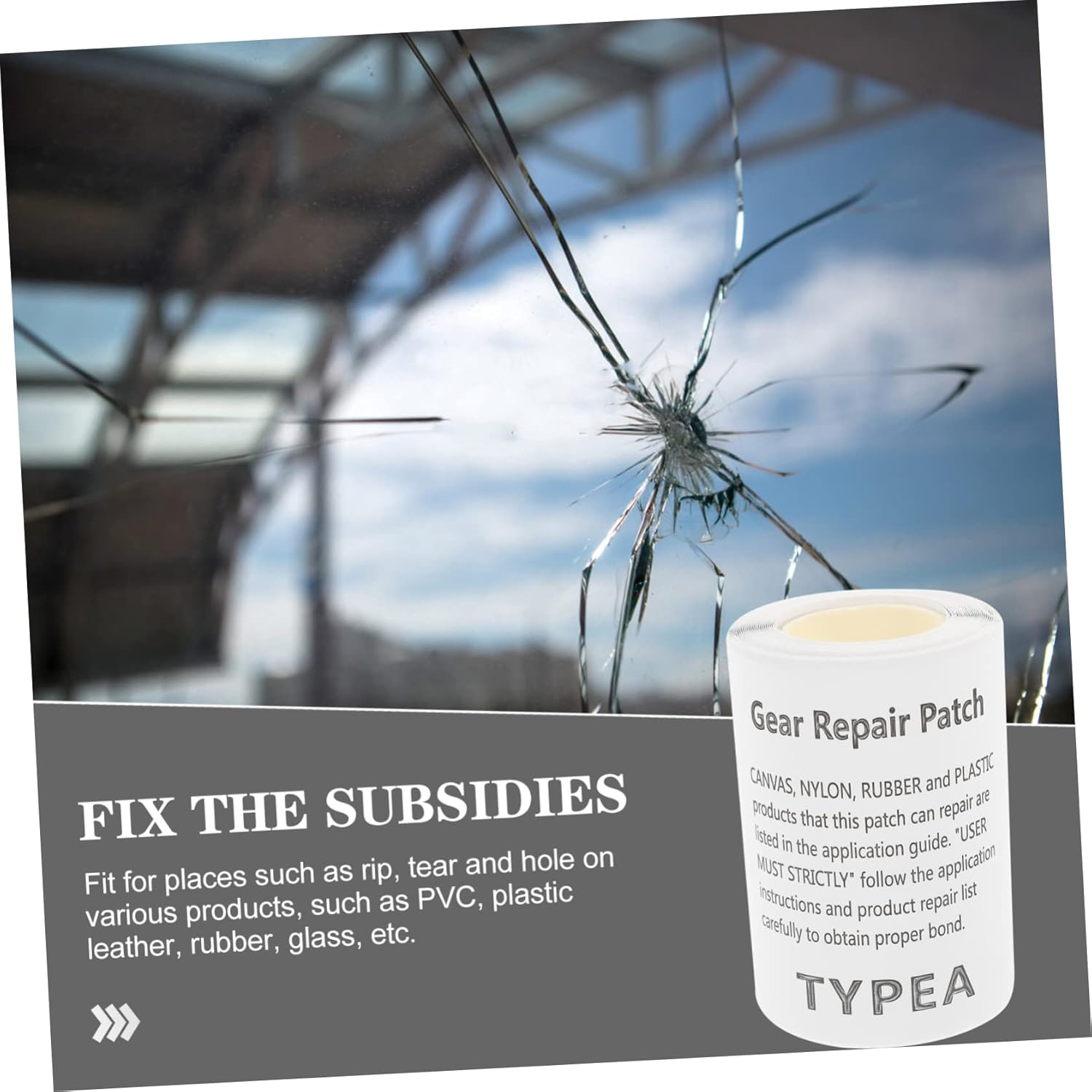 HOOTNEE Mend Patch for Raincoat TPU Repair Tape Versatile Patch for Tent Backpack image number 5