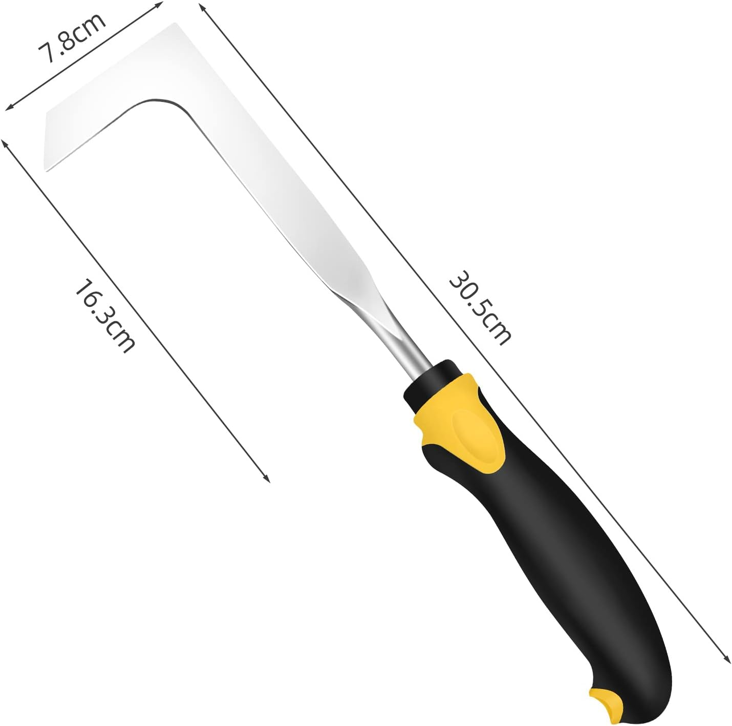 SWANSOFT Crack Weeder, Paver Weed Removal Tool, Crevice Weeding Tool for Sidewalk, Driveway and Garden image number 3