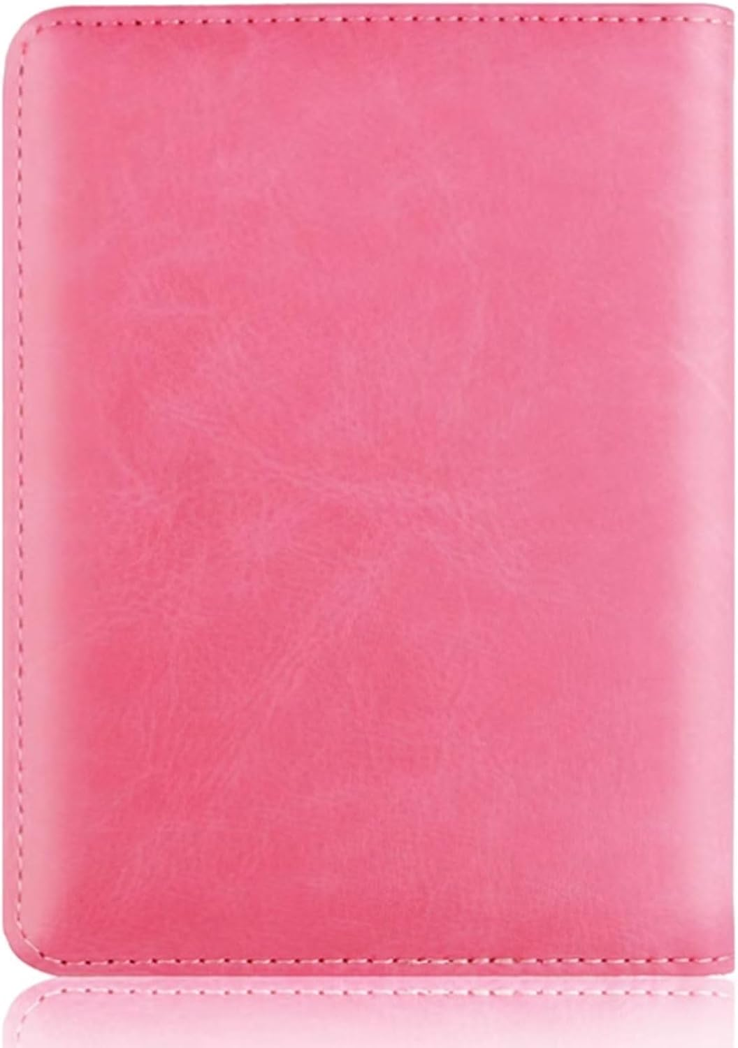 Australian Passport Cover Anti-Magnetic PU Leather Holder Bank Card Airplane Wallet Passport Sleeve(Pink) - Pink image number 6