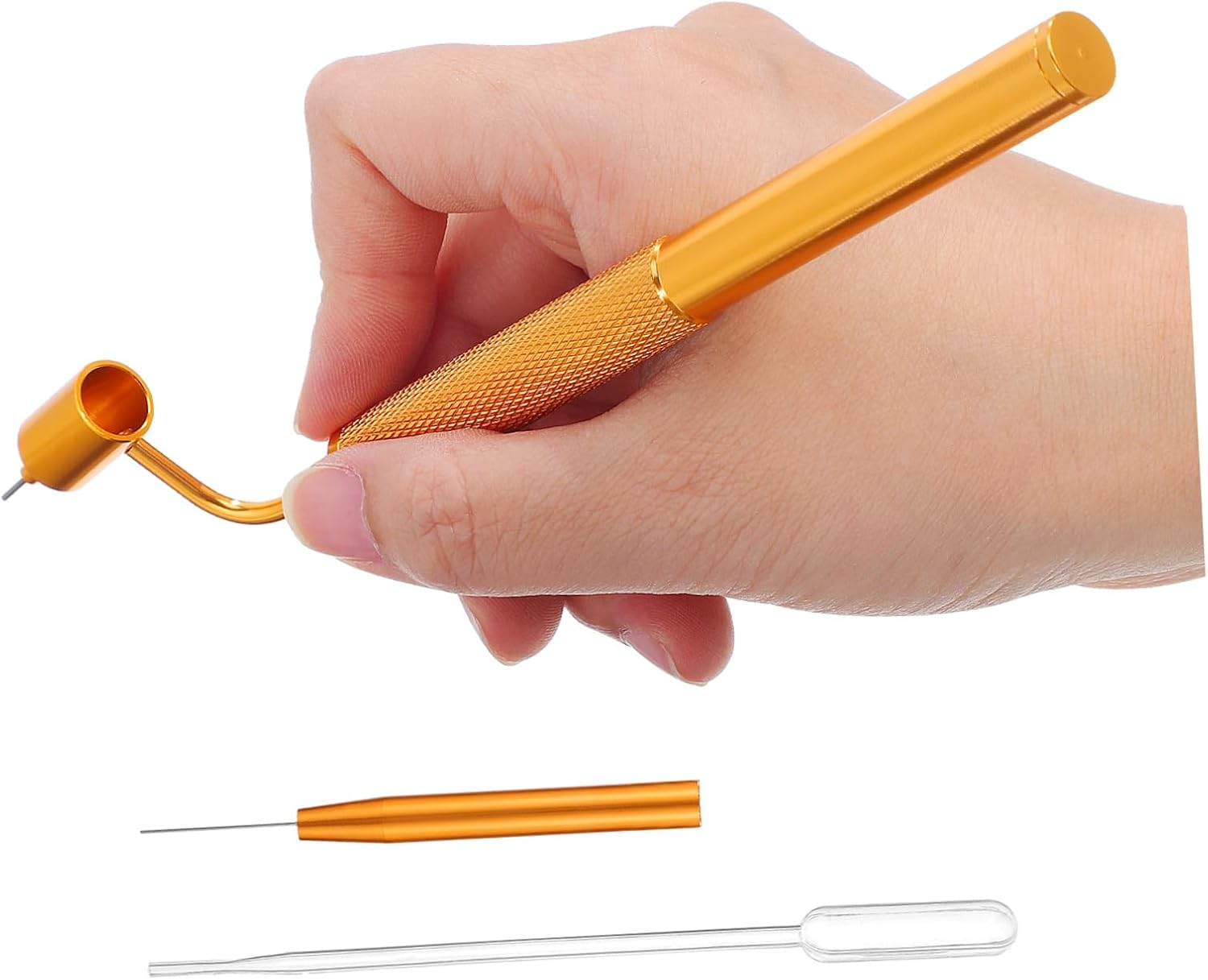 PRETYZOOM Car Paint Scratch Repair Pen Fine Line Fluid Applicator with Dropper Needle Precision Detailing Touch-Up Tool for Vehicles Enhanced Grip for Accurate Refinishing image number 5