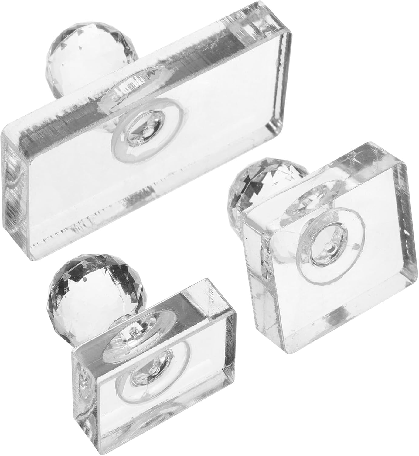 MALUGOGO 3Pcs Eyeshadow Pressing Mold Portable Makeup Stamper for Blush Highlighter Compact Powder Pressing Tool Smooth Even Finish for Easy Application image number 6