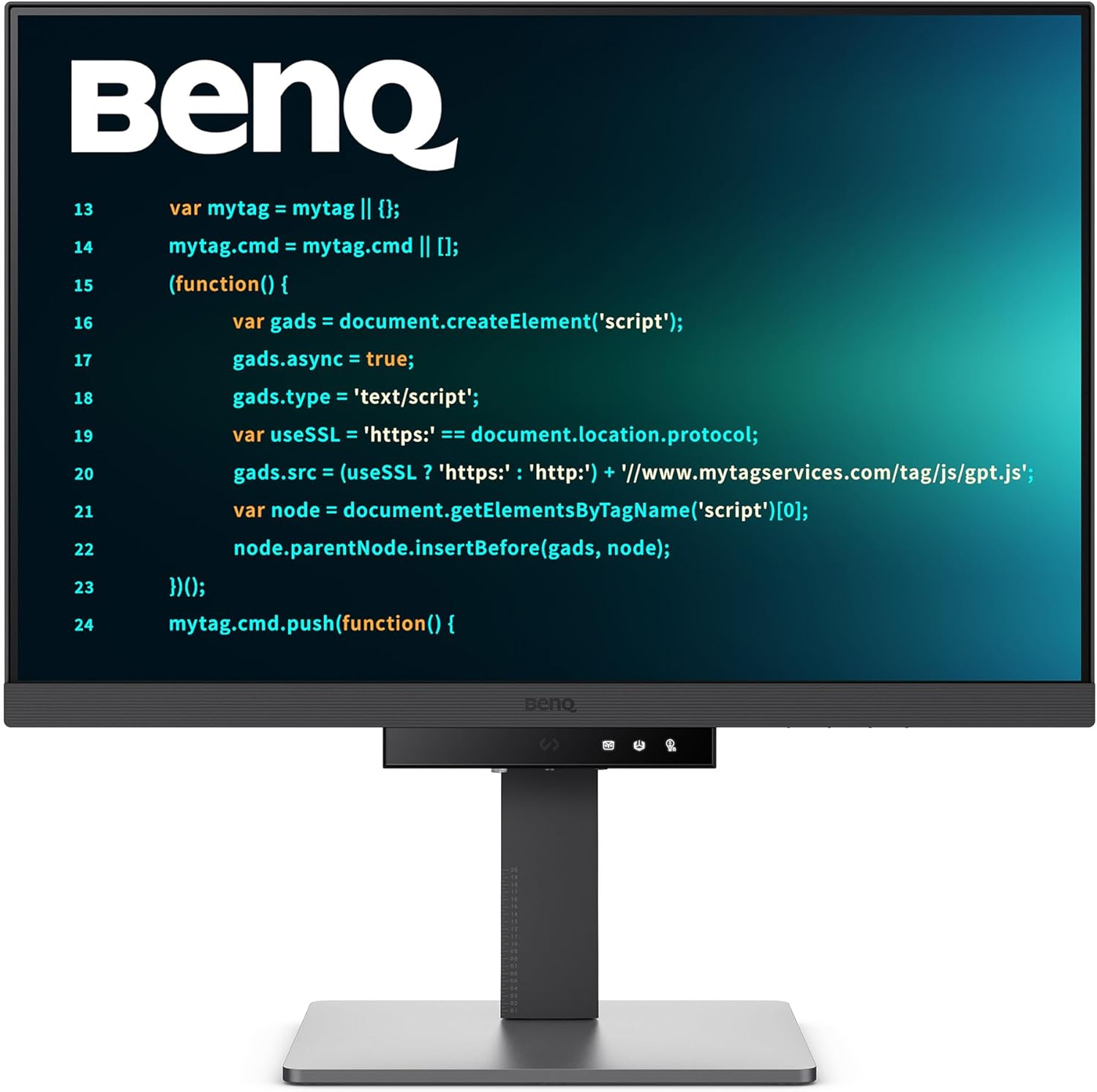 Benq RD240Q 24.1&rdquo; WQXGA Programming Monitor, 90W USB Type-C, Advanced Coding Modes, Coding Hotkey, Ergonomic Design, 16:10 Special Ratio, Circadian Mode, Eye-Care Technology, Eco-Friendly Design image number 6