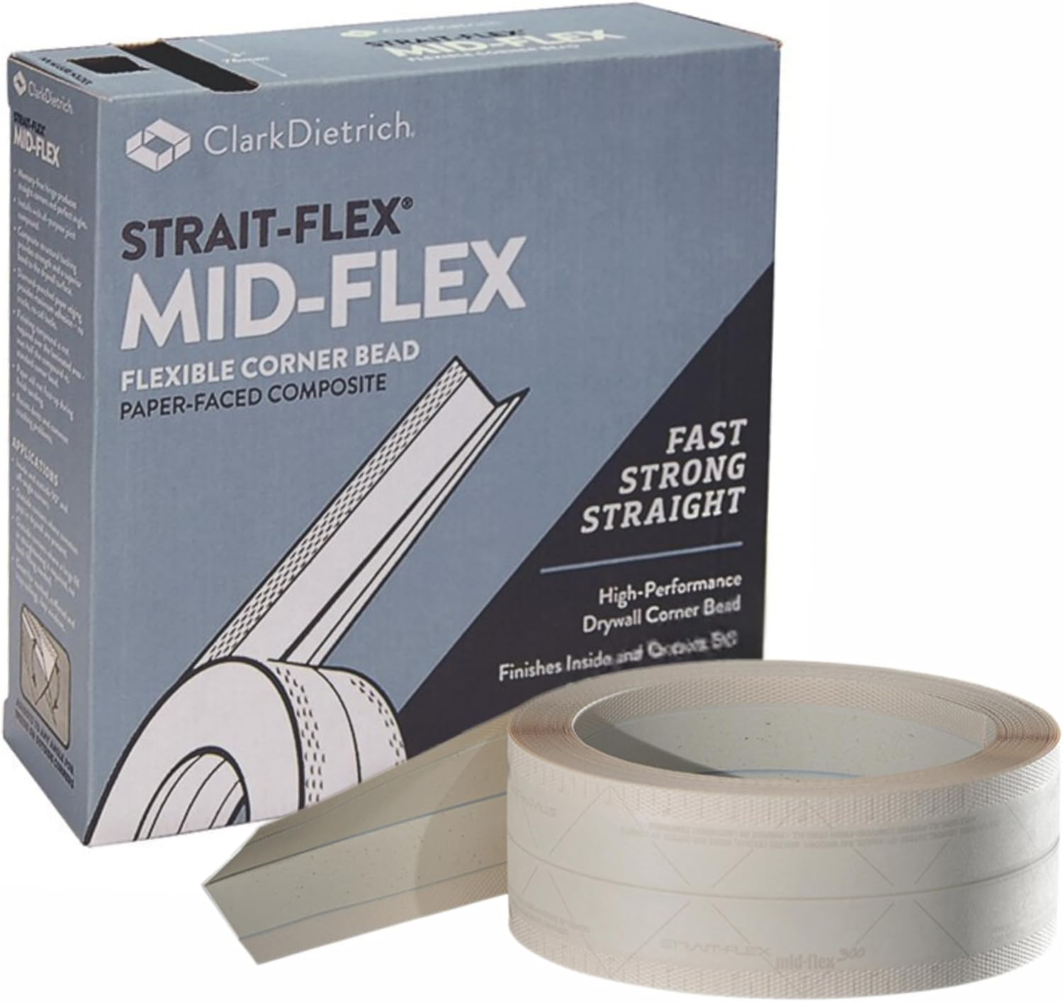 Mid-Flex 300 - Flexible Paper Corner Bead image number 1