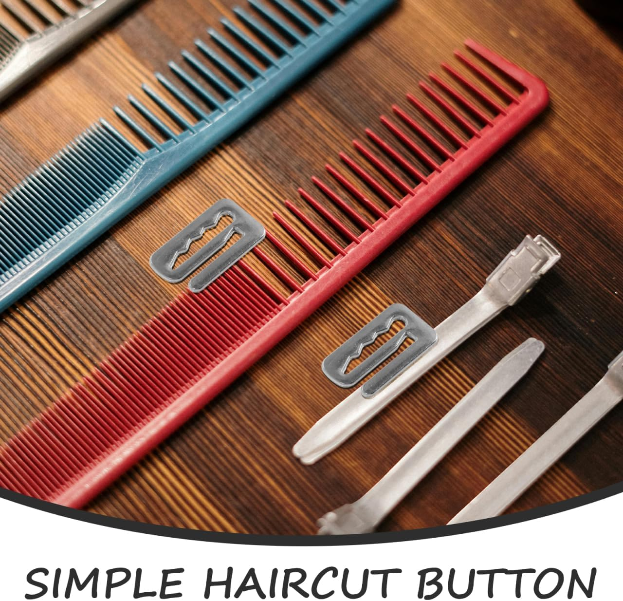 PAMINGONO Pack of 20 Aprons Clip Haircut Cape Clips Salon Cape Supply Hairdresser Cape Hook Replacement Barber Cape Buckle Salon Cape Clip Hairdresser Cape Clip Practical