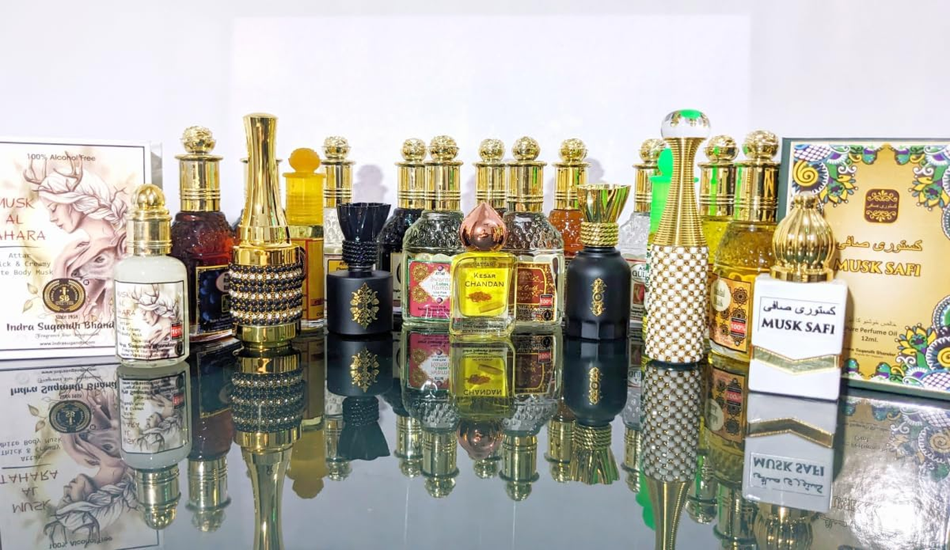 INDRA SUGANDH BHANDAR Attar for Men|Women Shahi Chandan Real Mysore Sandalwood Long Lasting Fragrance 12Ml Rollon Pack