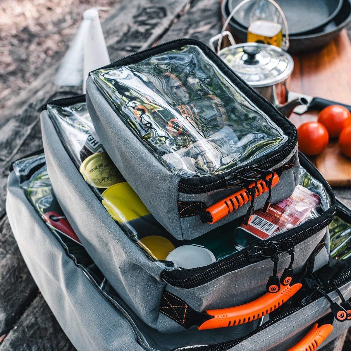 Wildtrak Explorer 400 GSM Ripstop Canvas Clear Top Bag, X-Large, 45 X 35 X 17 Cm Size