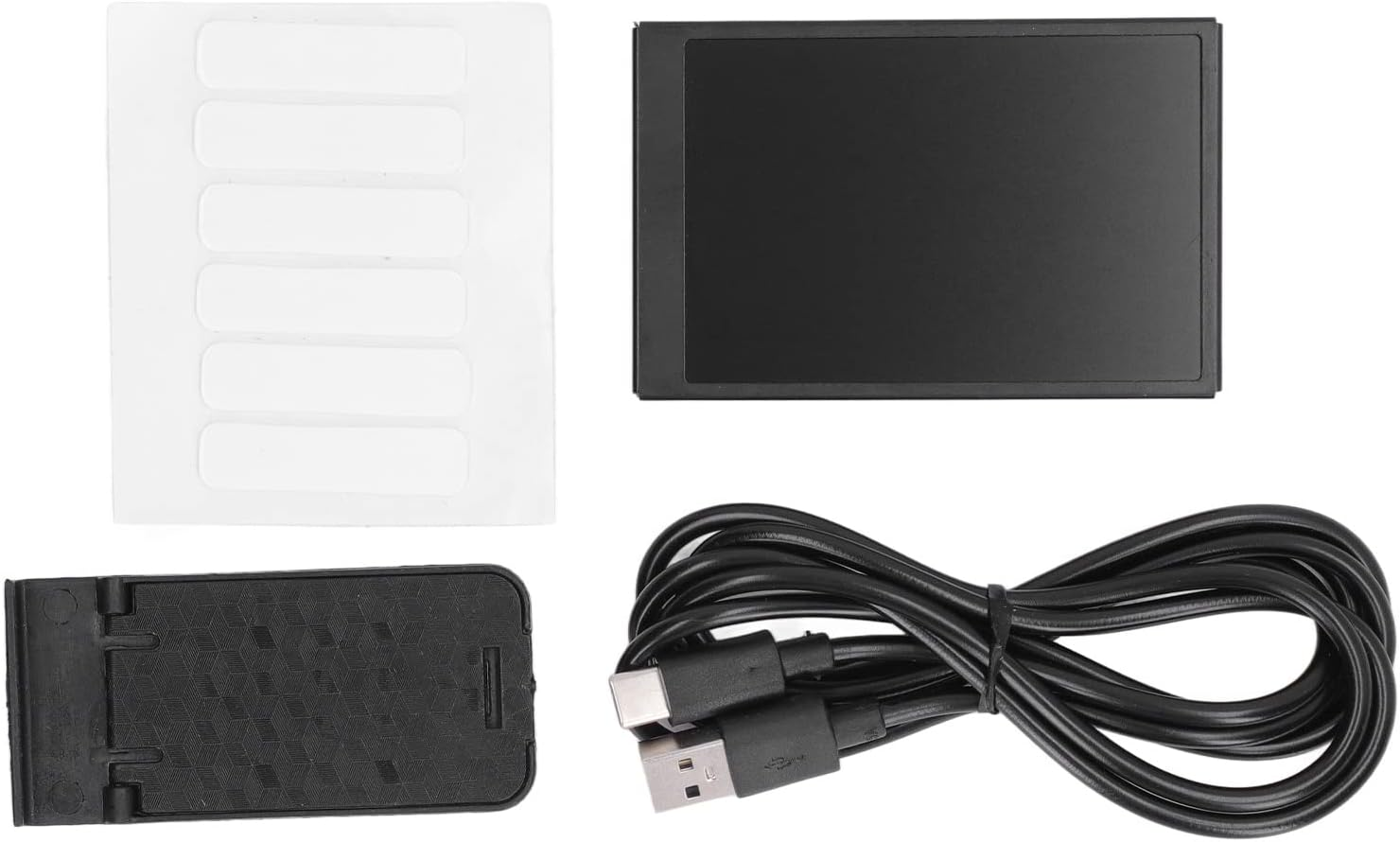 Mini Smart Monitor, 3 Inch USB IPS Full Screen Display, 360 Degree Rotation PC CPU Data, Lightweight Design, Temperature Monitor for Monitoring Electronic Devices