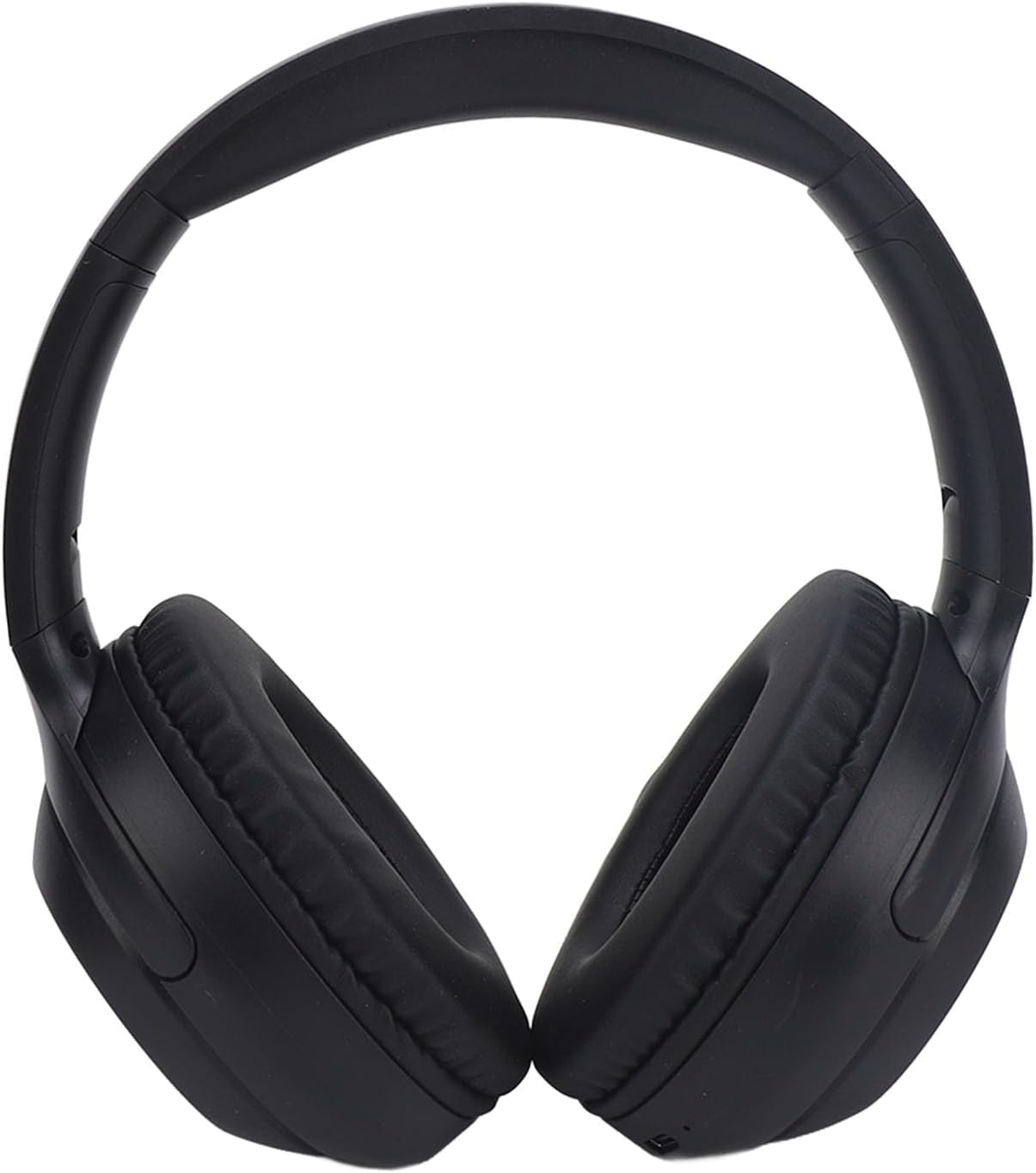 Elprico Wireless Bluetooth Headphones over Ear,Lightweight Folding Stereo Bass Bluetooth Headset with 3.5Mm Port,Long Playtime Bluetooth 5.3 Headphones for Travel Home Office (Black)