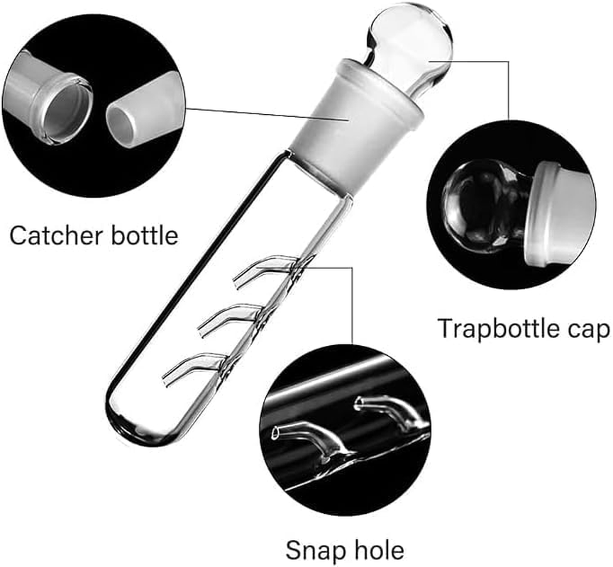 Planaria Aquarium Trap Leeches Catcher, 3Pcs Planaria Trap Shrimp Tank Aquarium Bristle Worm Leech Flatworm, Glass Leech and Bristle Worm Catcher for Shrimp Tank image number 4