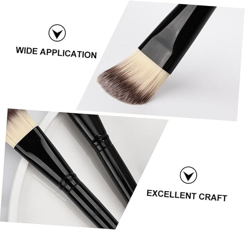 2PCS Nylon Facial Mask Brush Set - Professional Mud Mask Applicator with Precise Firm Bristles for Even Skincare Application, Portable Beauty Tool for Home & Travel Use